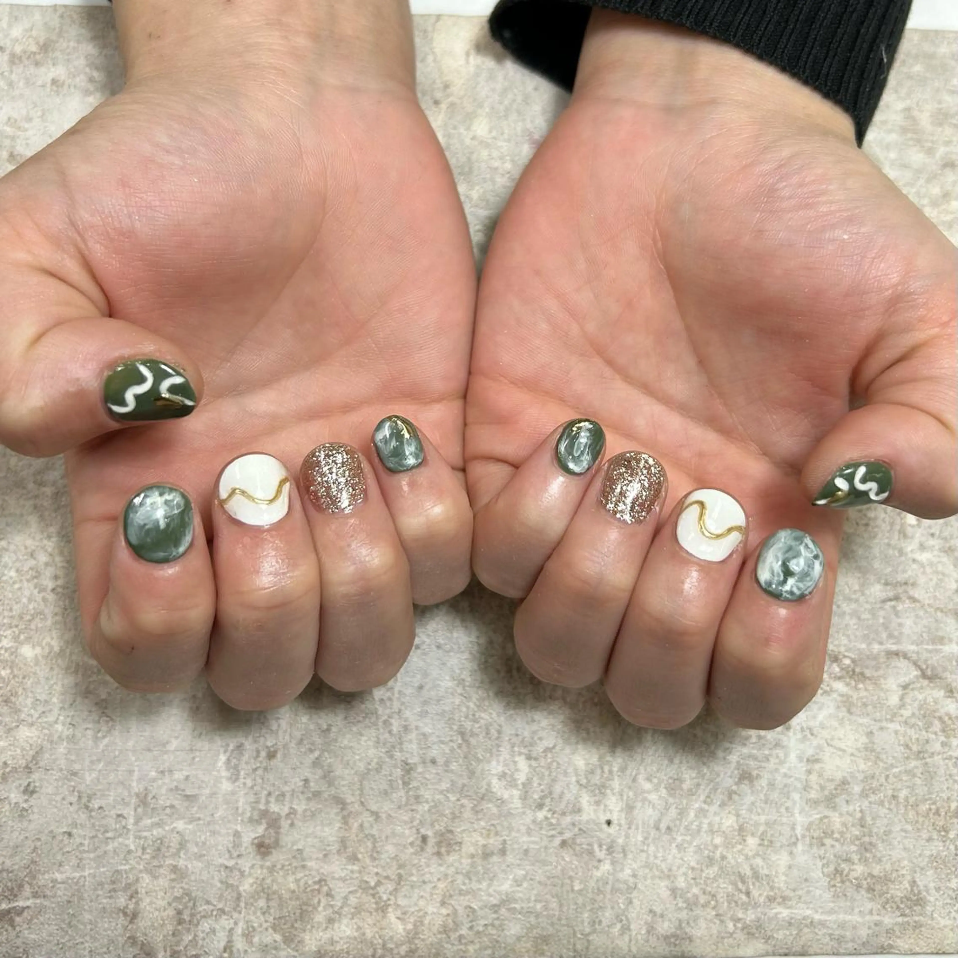 ネイル ニュアンスネイル ♥Zina YUKI♥のネイルデザイン