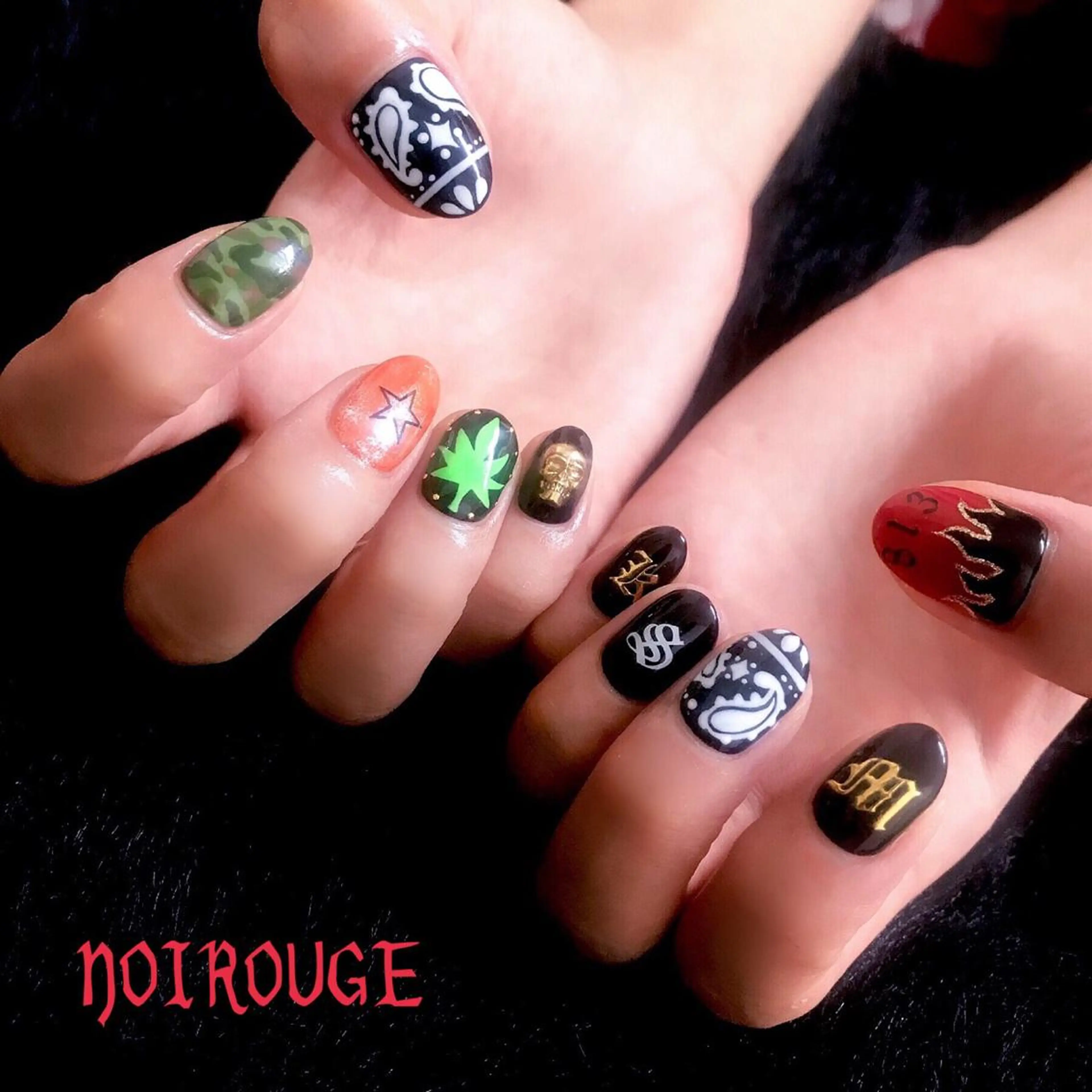 ネイル NOIROUGE所属・NOI ROUGEのネイルデザイン
