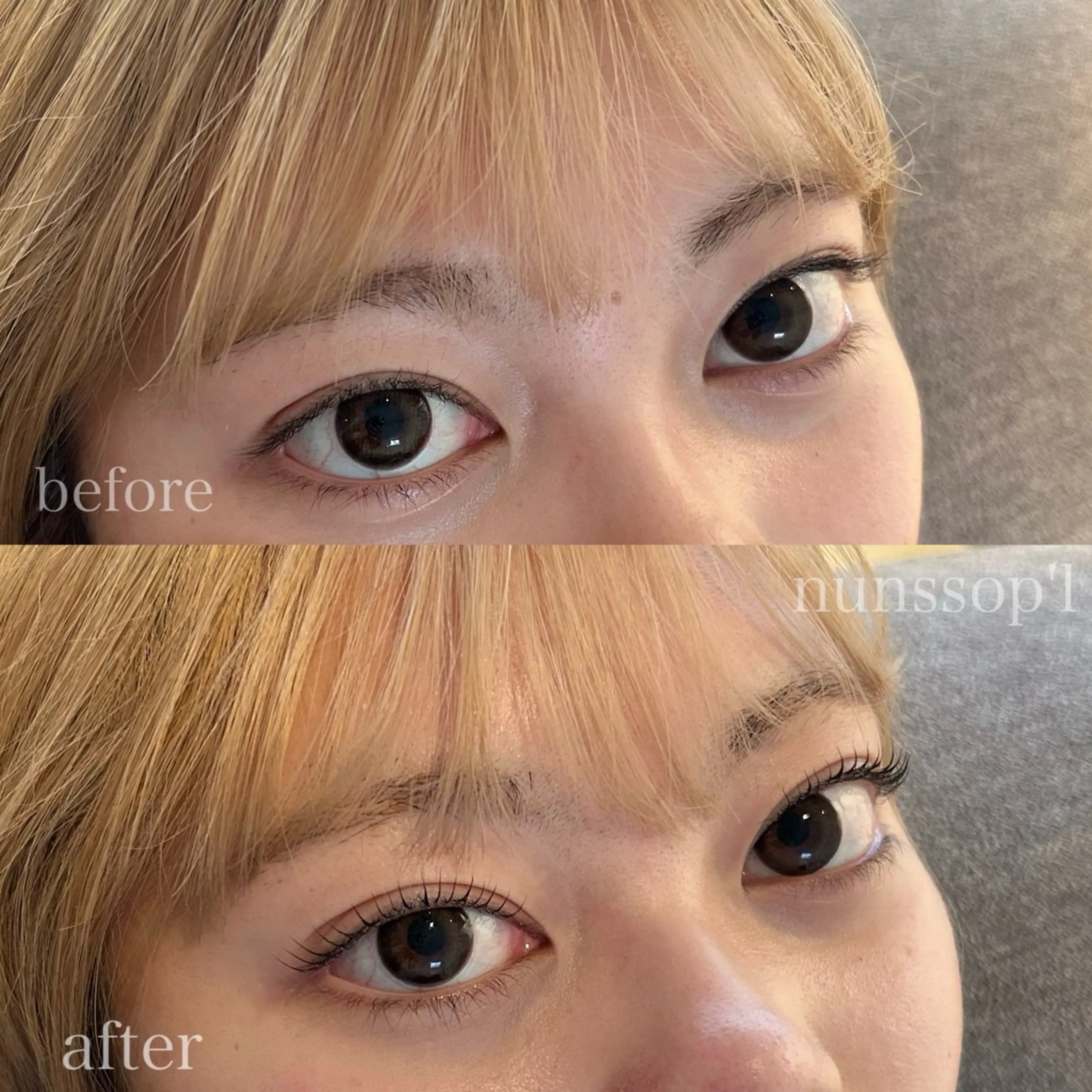 マツエク・マツパ nunssop'l所属・nunssop'l カノ🩶のマツエク・マツパデザイン