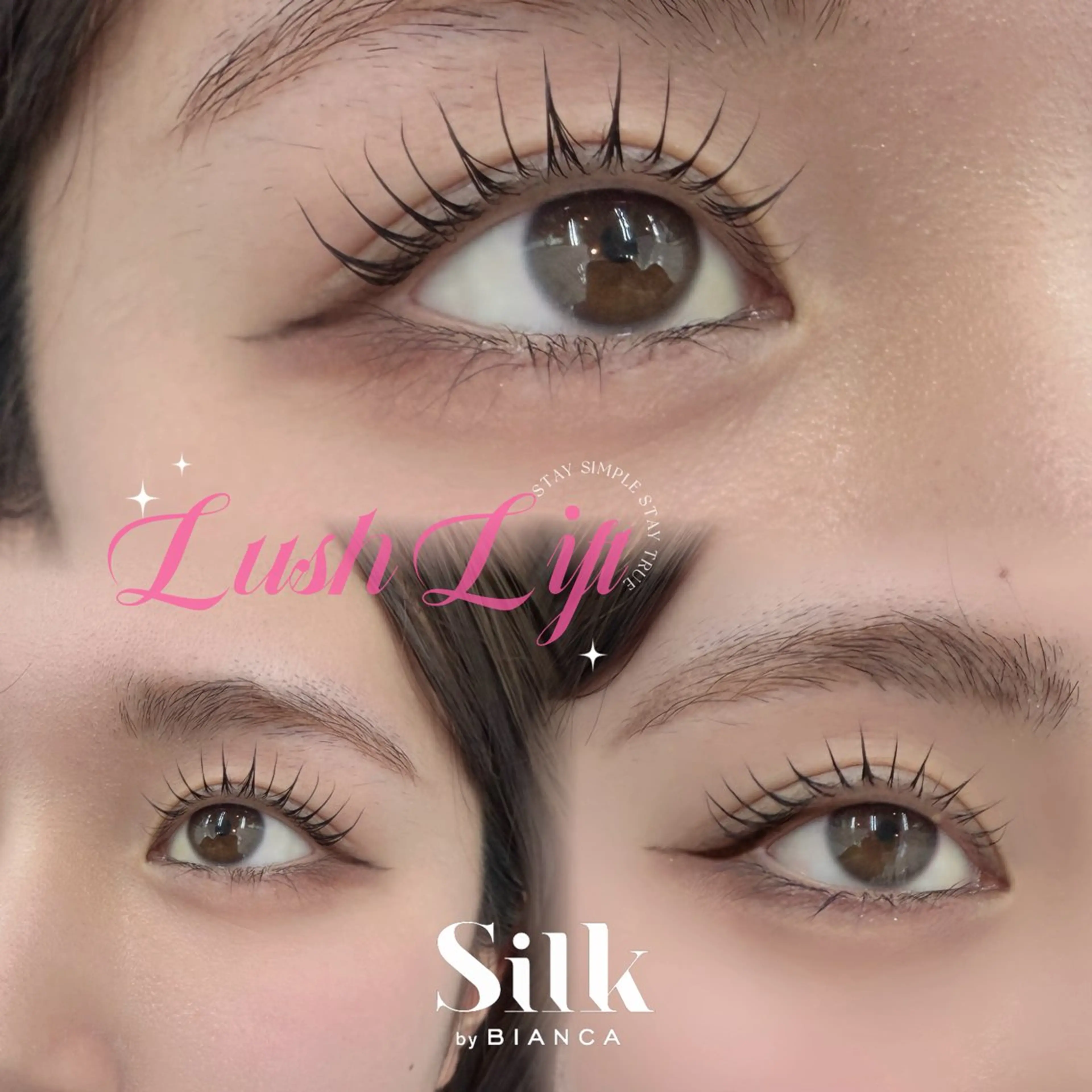 マツエク・マツパ Silk by Bianca 柳🐕のマツエク・マツパデザイン