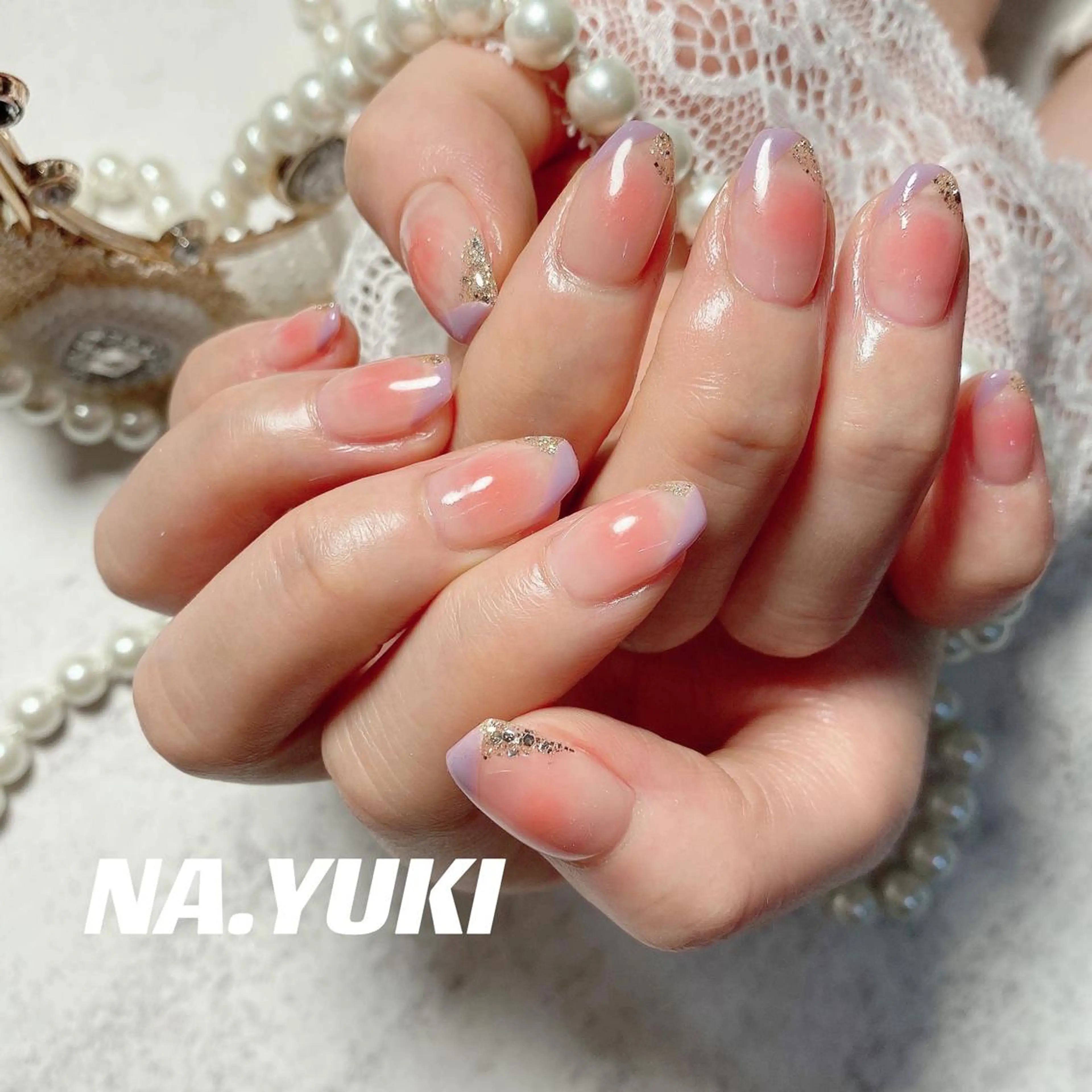 ネイル ハンドネイル 🦋 Queenieのネイルデザイン