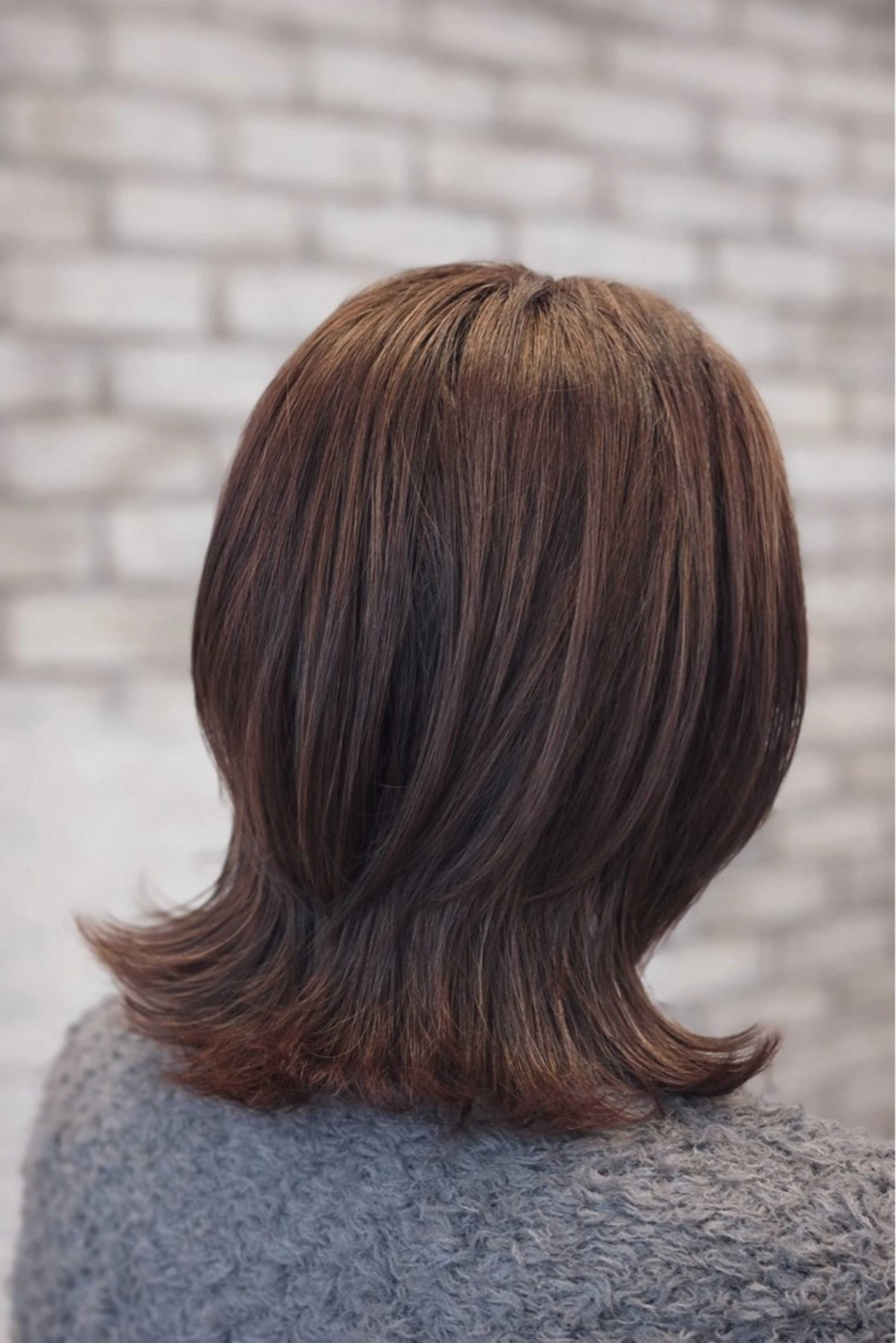 ミディアム カット ヘアカラー トリートメント 奈良/登美ヶ丘/ ユウタのヘアスタイル