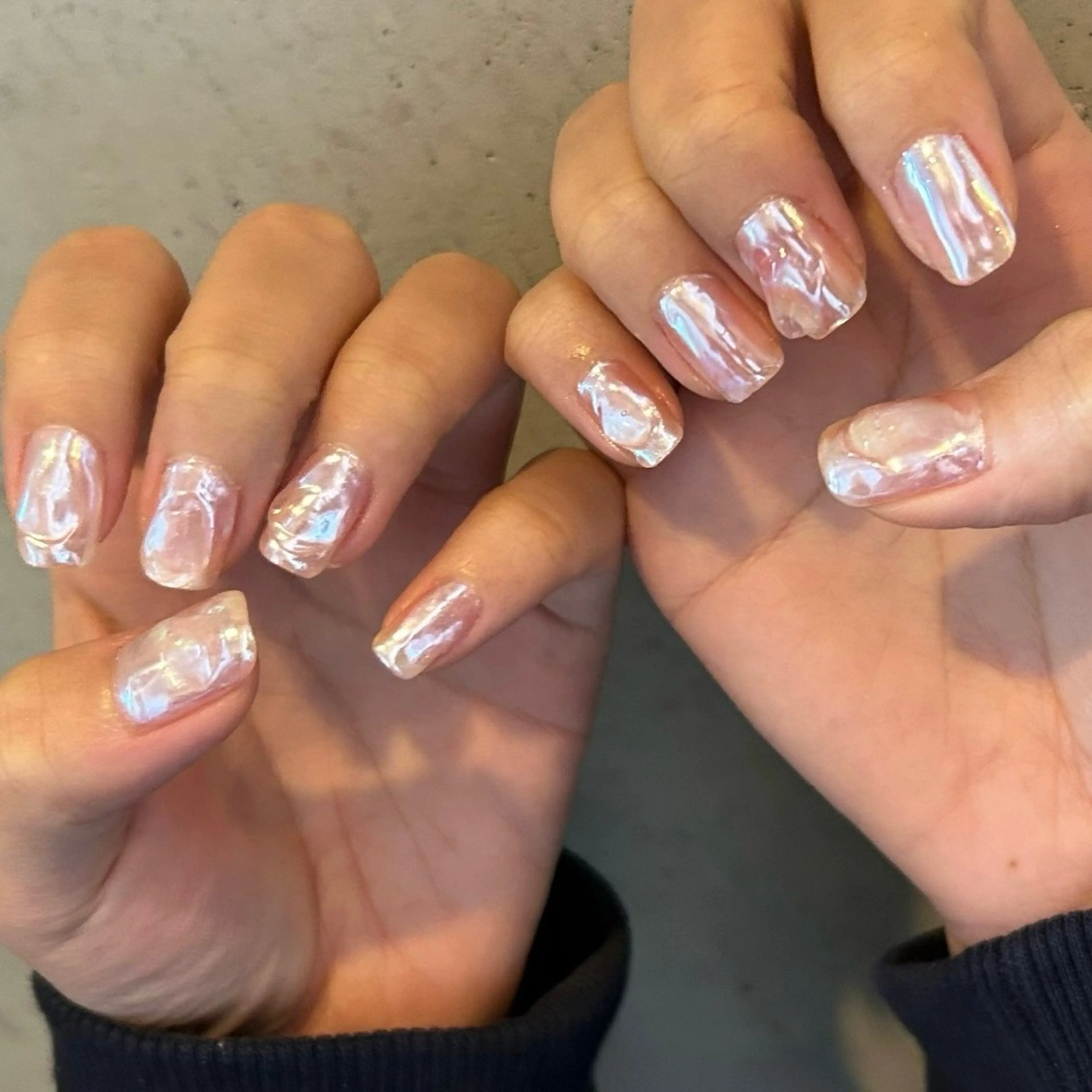 ネイル unwind ┊︎春ネイル🍑のネイルデザイン