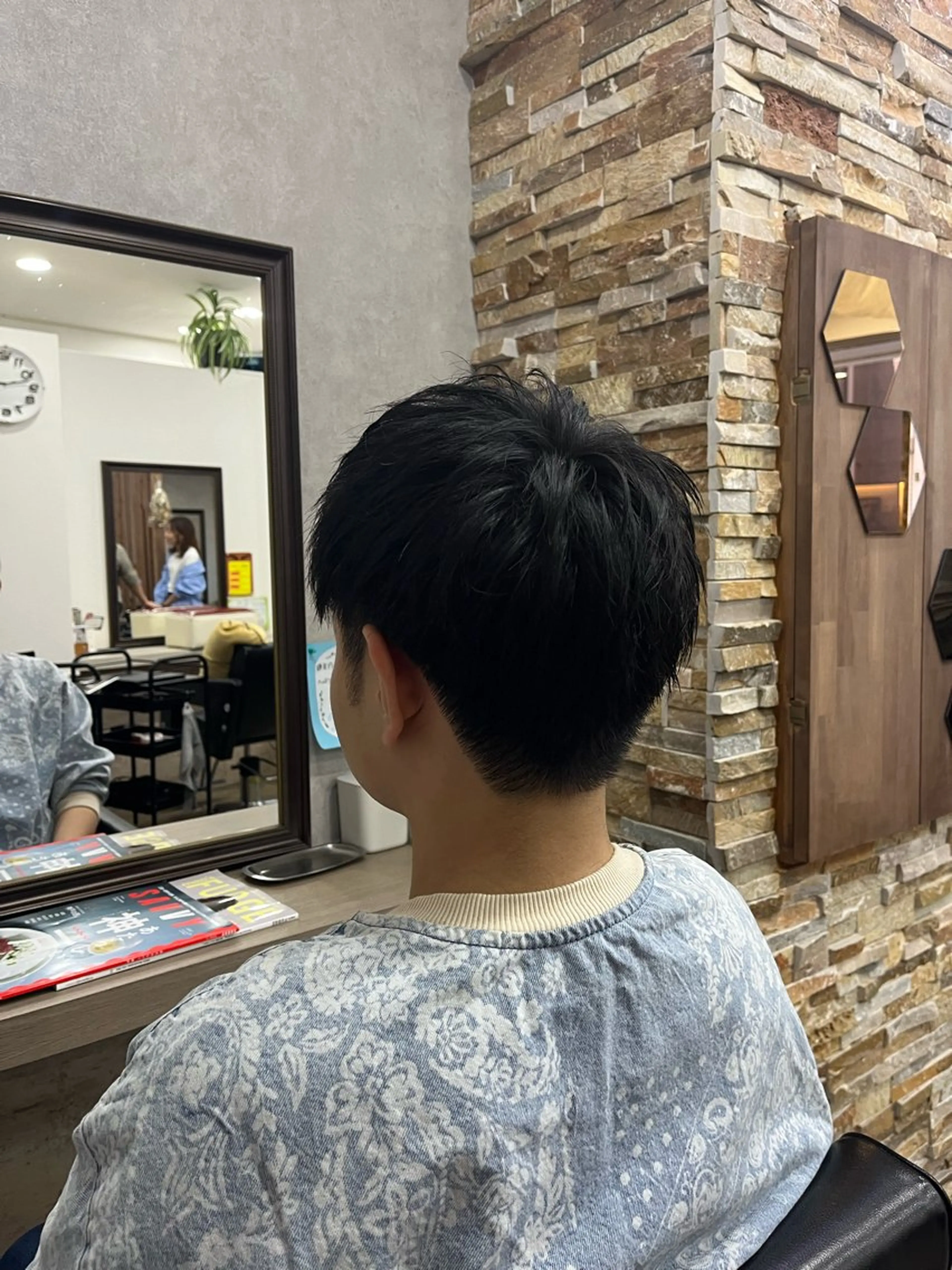 ショート 薮内 香保里のヘアスタイル