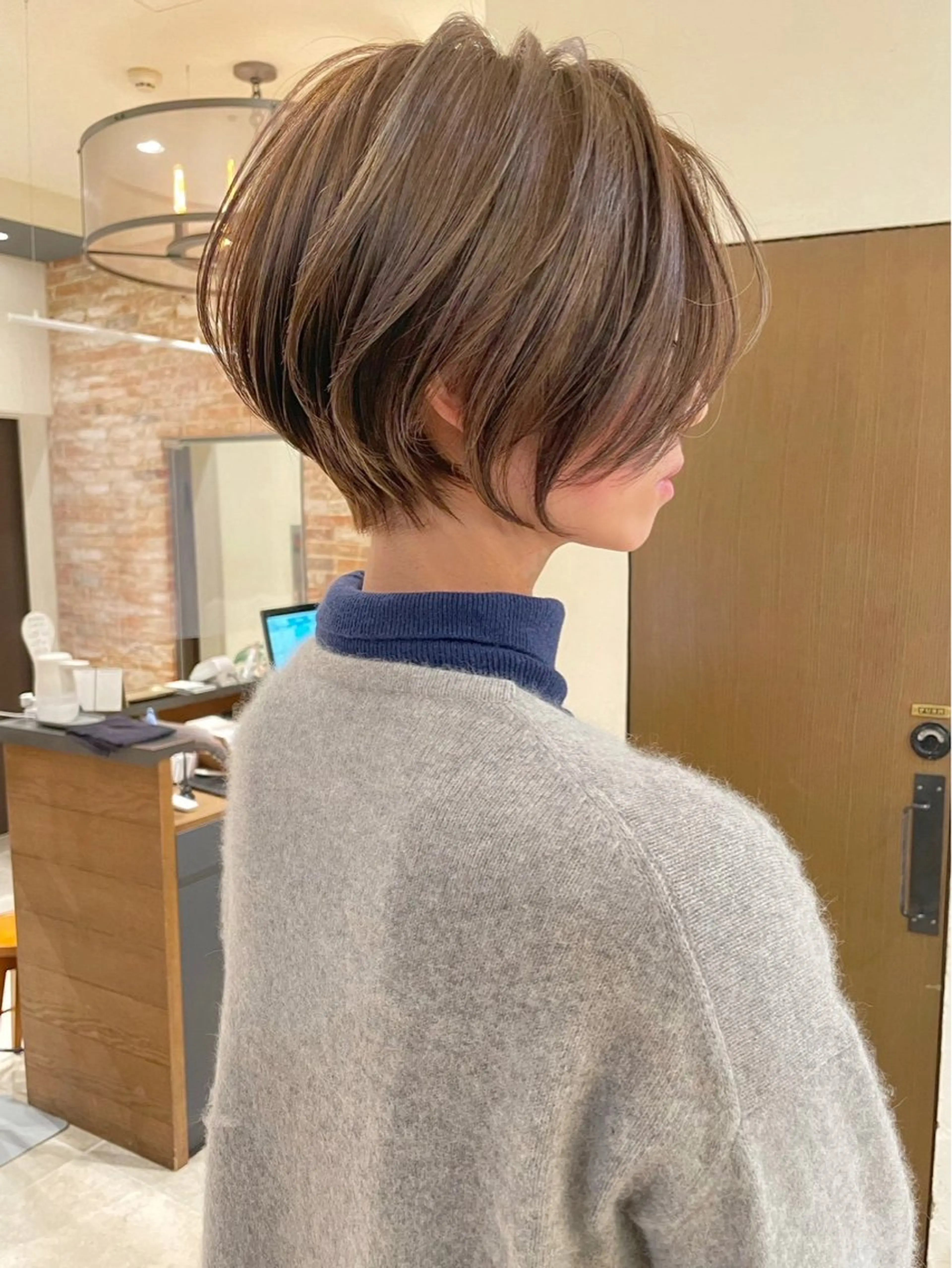 ショート ショートボブ ボブ くびれヘア レイヤーカット ショートヘア GOTODY SHAiRE SALON 天神Bellus店所属・✂︎taiga✂︎ 似合わせショートのヘアスタイル
