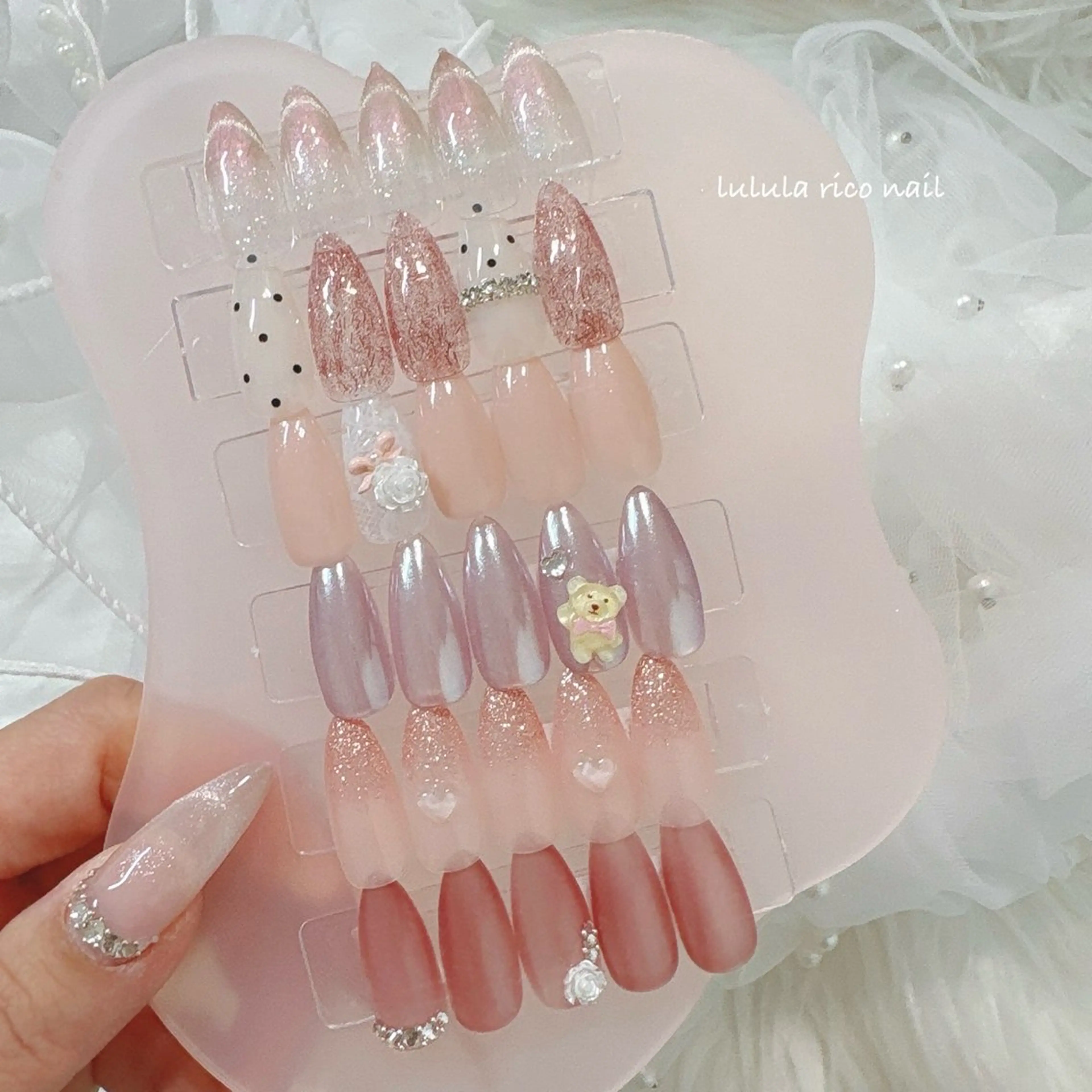 ネイル ハンドネイル lulularico aiのネイルデザイン