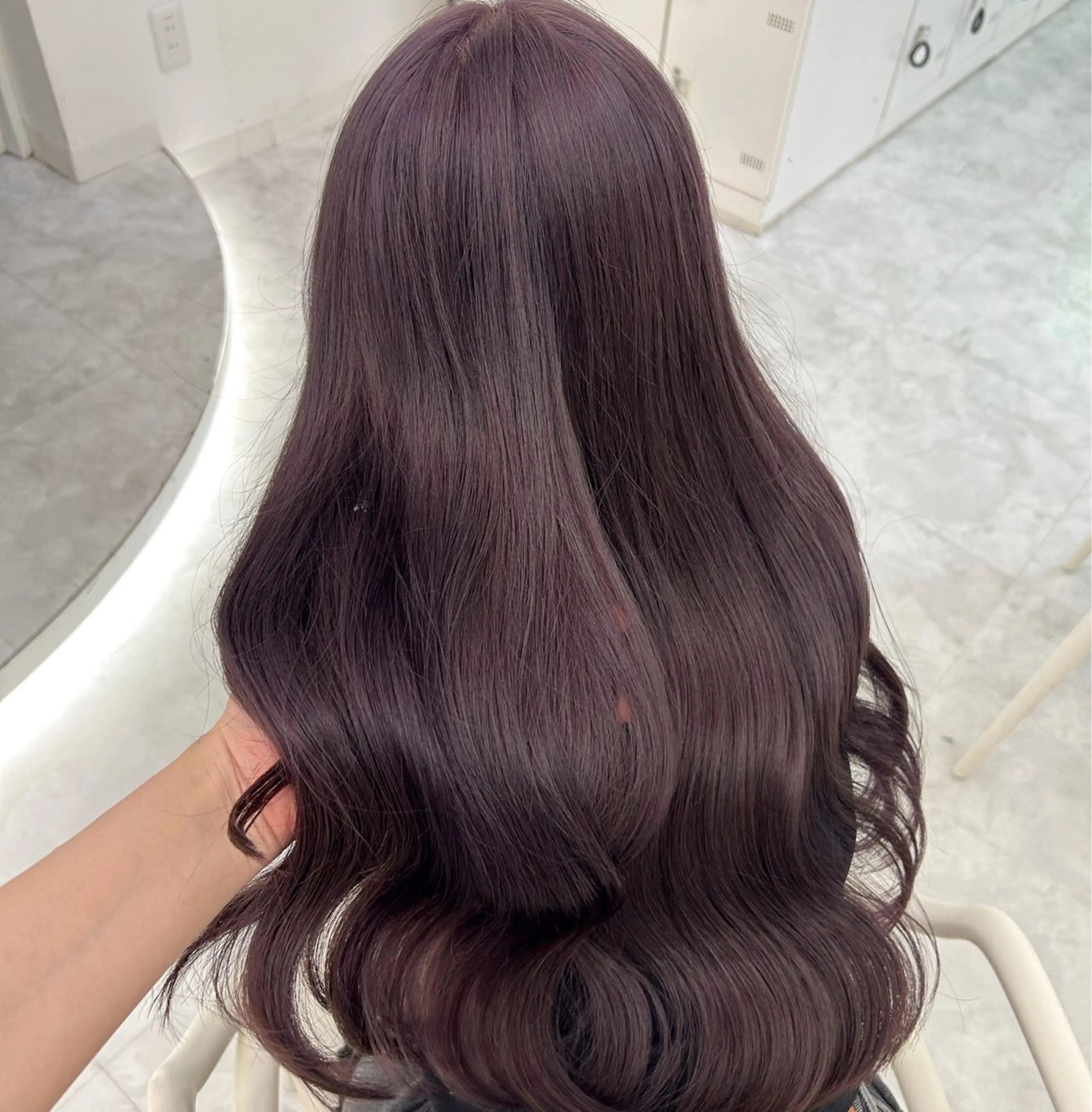 🩰透明感ケアカラー(ワンカラー)🩰＋大人気♡髪質改善トリートメント🩰の写真