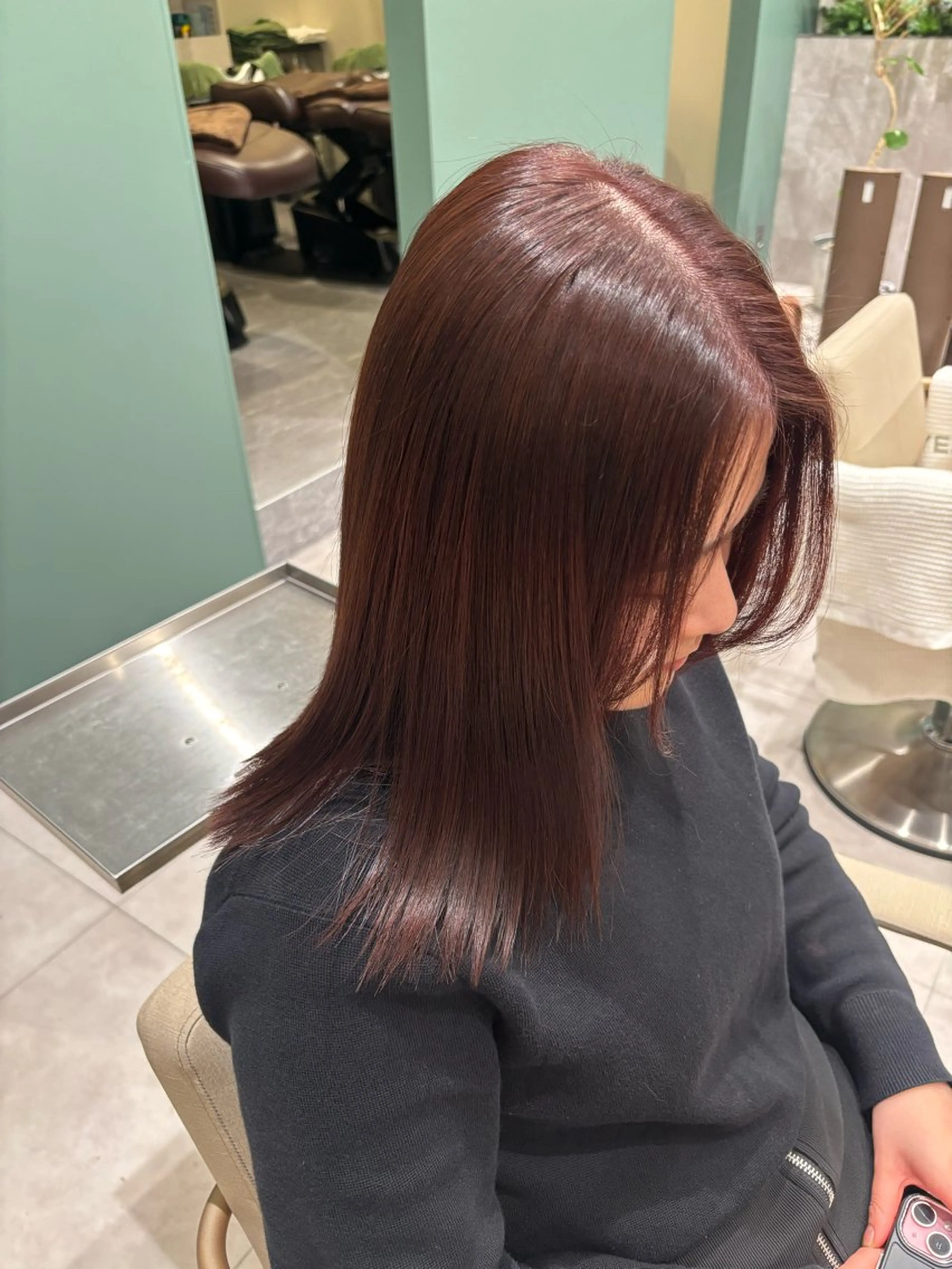 カット+フローディアトリートメント🫧の写真