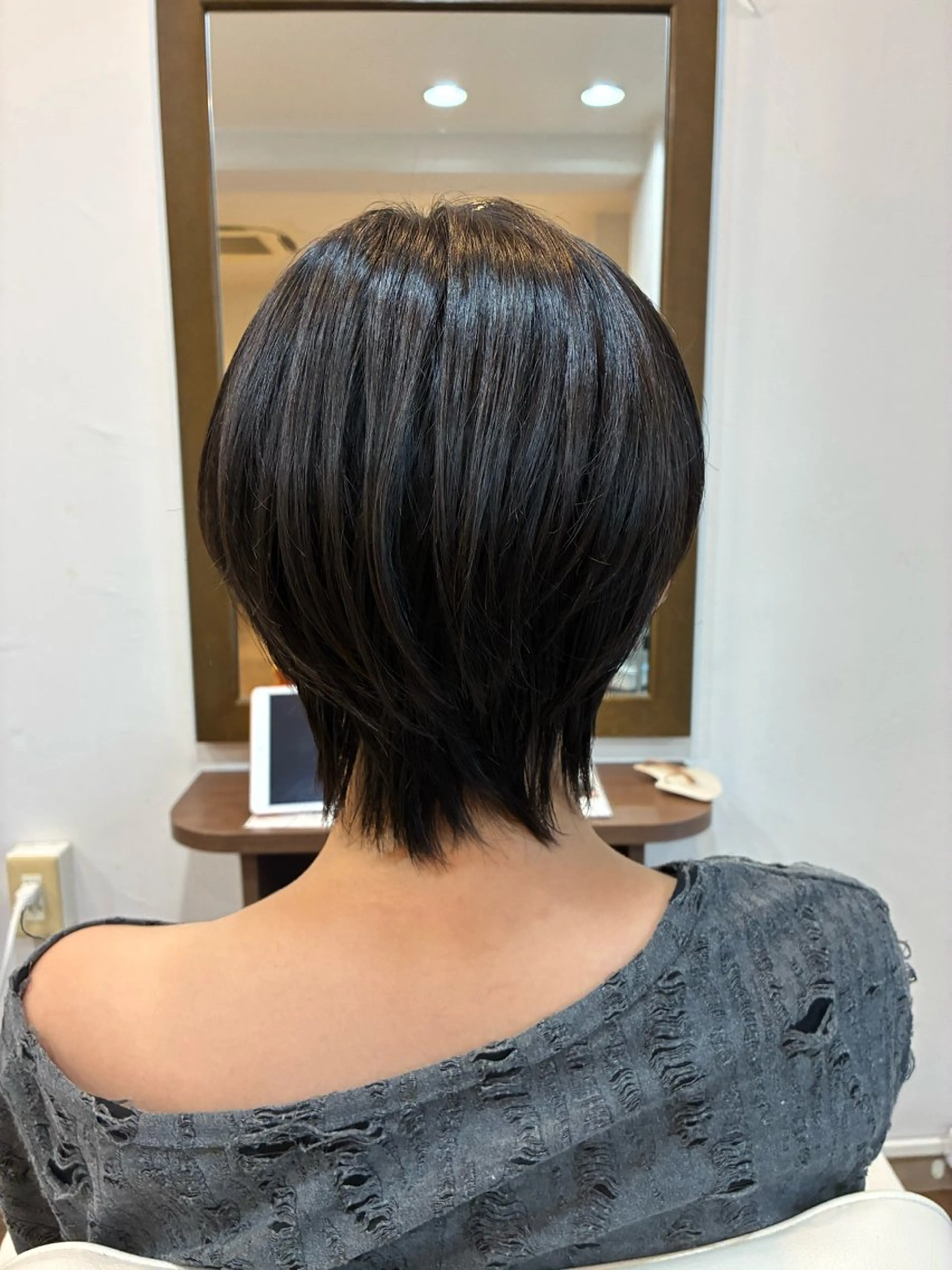 ショート 北山 美穂のヘアスタイル
