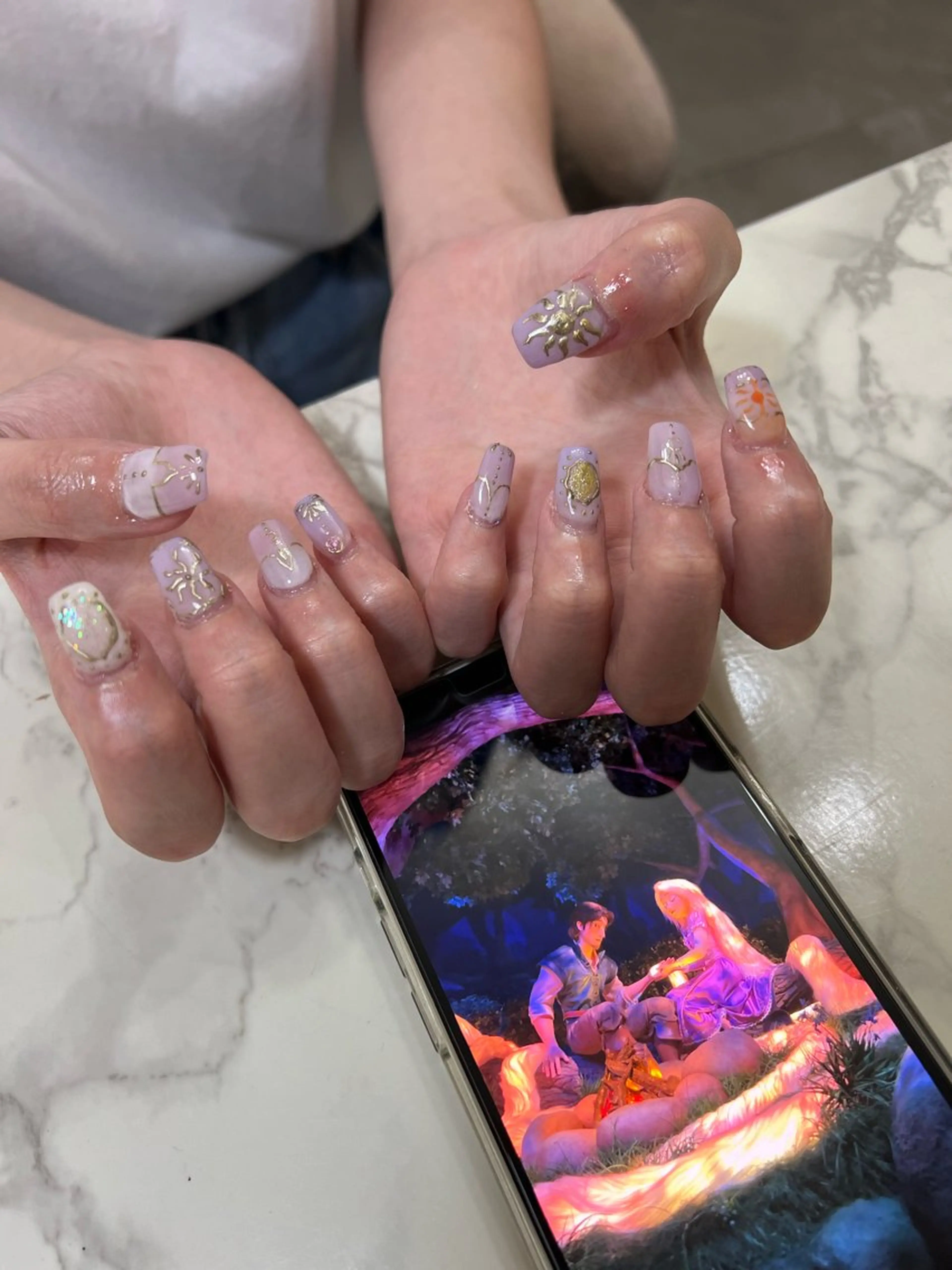 ネイル ハンドネイル Garnet nailのネイルデザイン