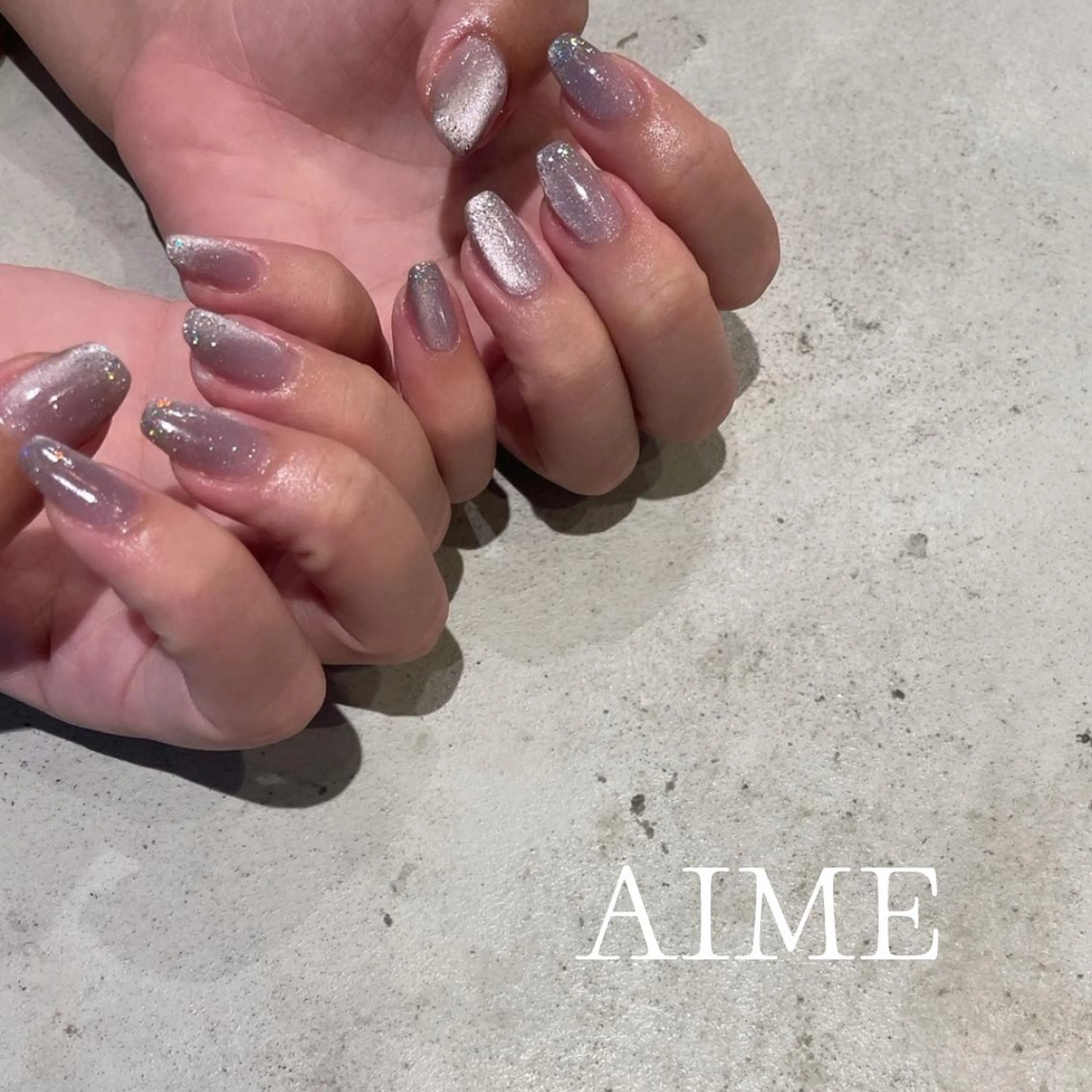 ネイル アートネイル ハンドネイル AIME （momo）のネイルデザイン