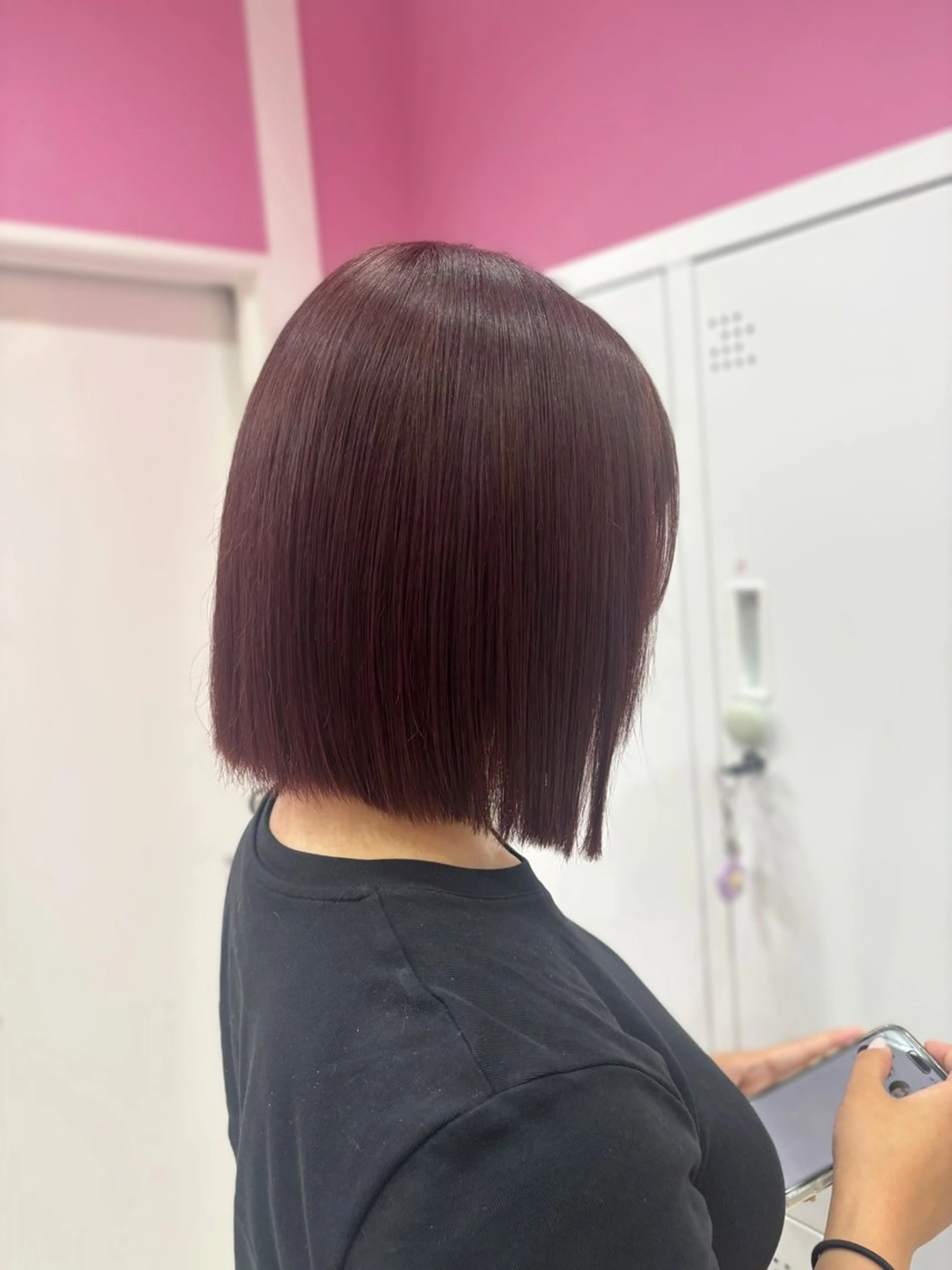 ショート カラー ヘアカラー トリートメント 伊藤 綾のヘアスタイル