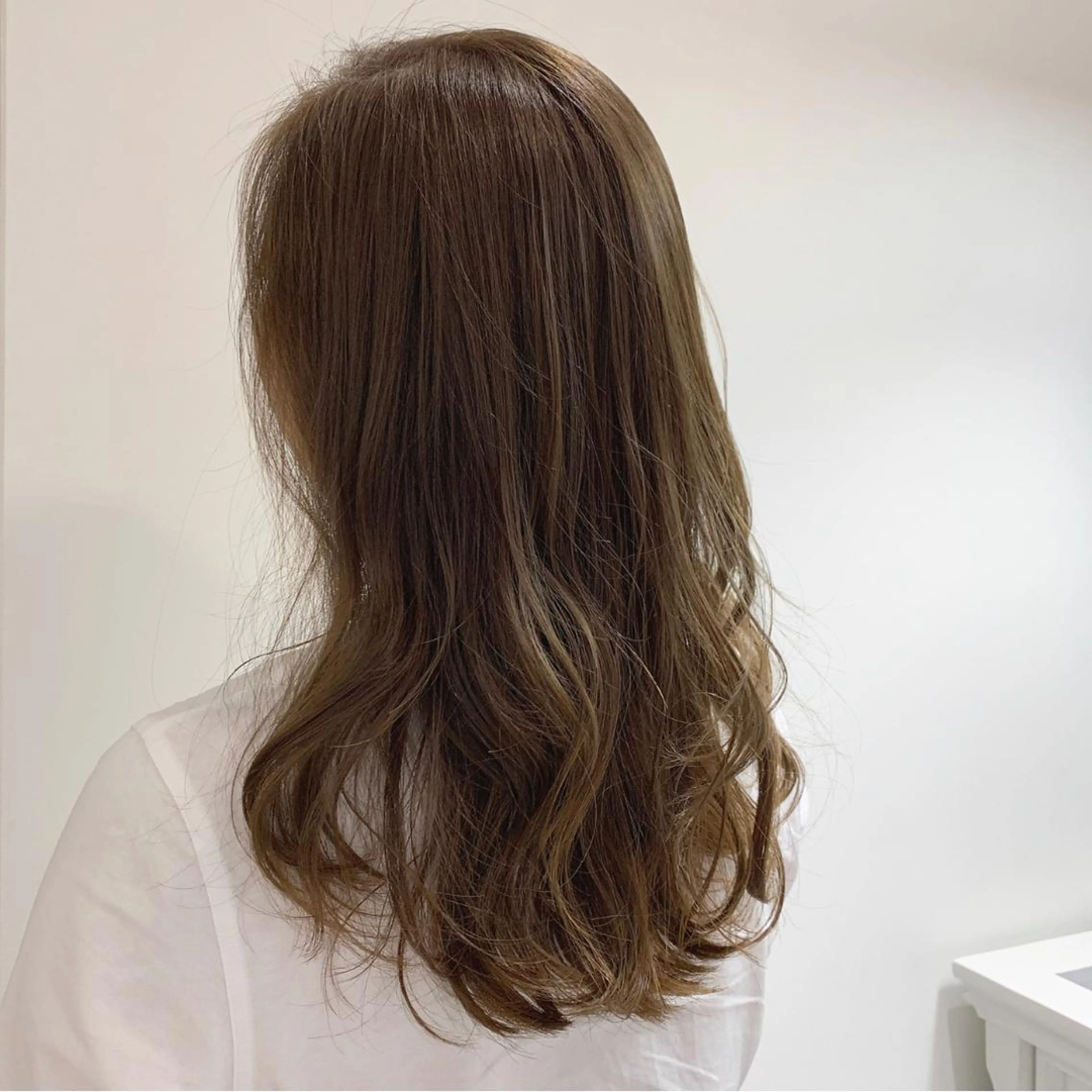 ロング カラー カット ヘアカラー HARUKA韓国ヘア /Luana梅田のヘアスタイル