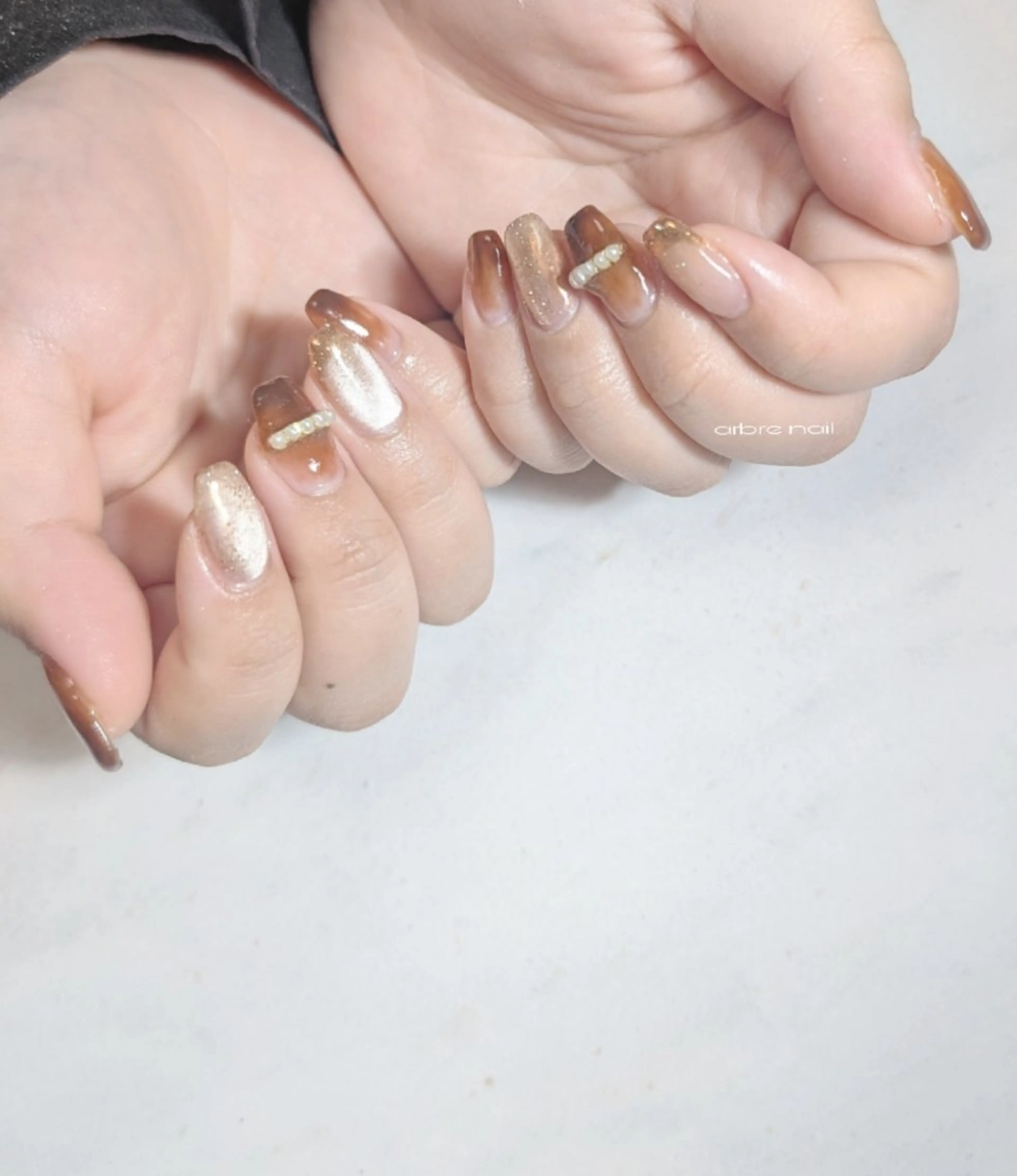 ネイル ＊arbre nail＊.アーブルネイル所属・✯.。 arbre  nail 。✯.のネイルデザイン
