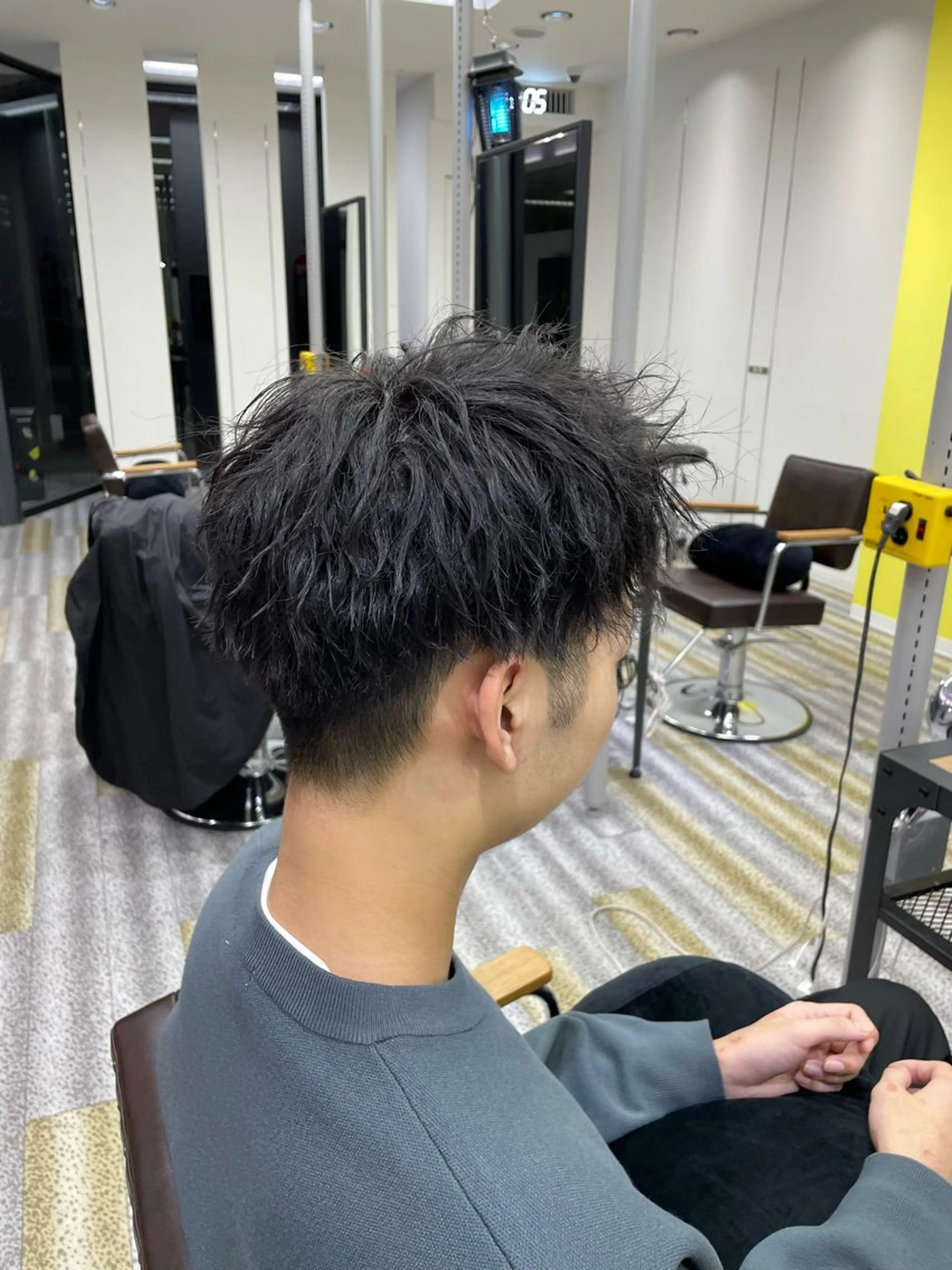 ショート パーマ メンズ メンズパーマ ツイストスパイラルパーマ スパイラルパーマ カット パーマ 【メンズ特化】岩瀬 武【メンズパーマ】のヘアスタイル