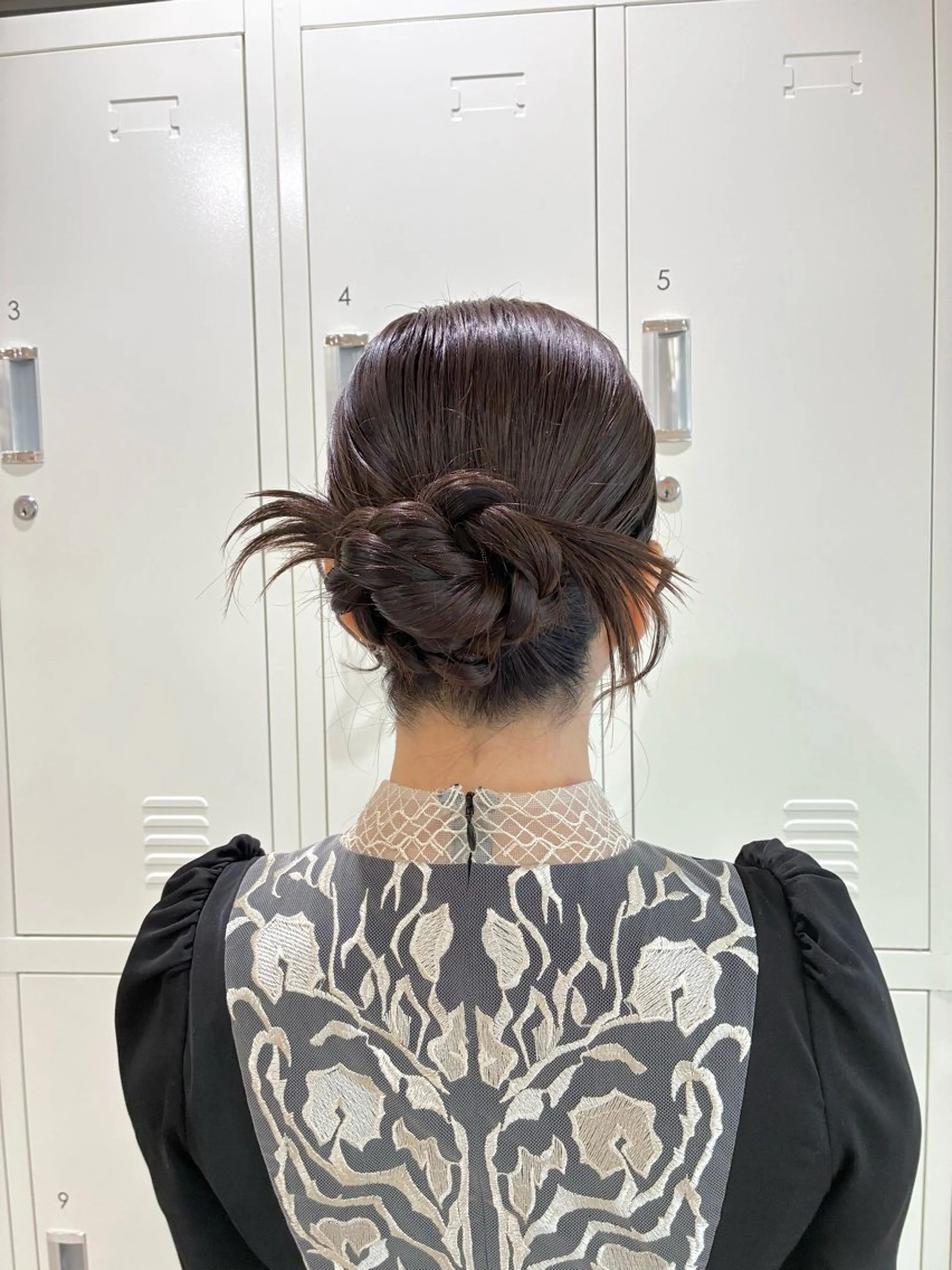 セミロング ヘアセット 縮毛矯正/髪質改善 FACE。ゆのんのヘアスタイル