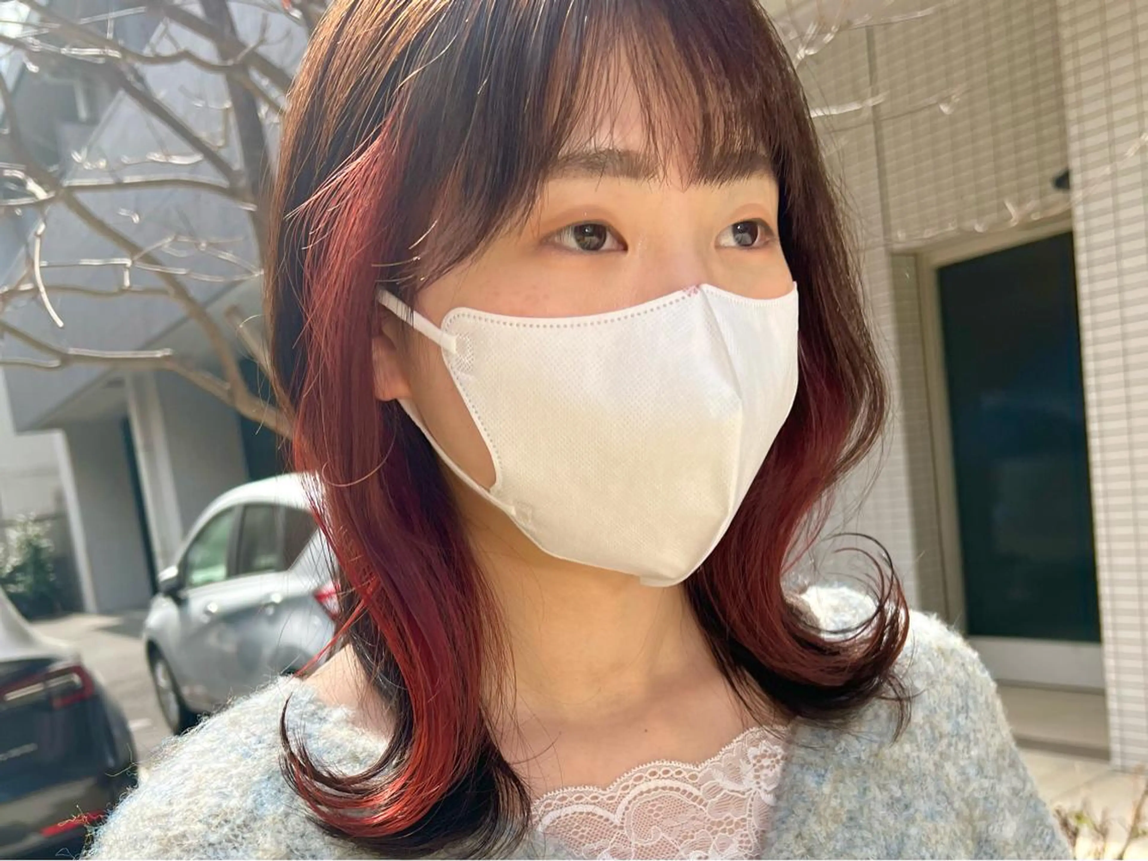 ミディアム カラー ブリーチ ケアブリーチ 透明感カラー イヤリングカラー ピンクカラー 💎透明感カラー特化 💎TAISEIのヘアスタイル