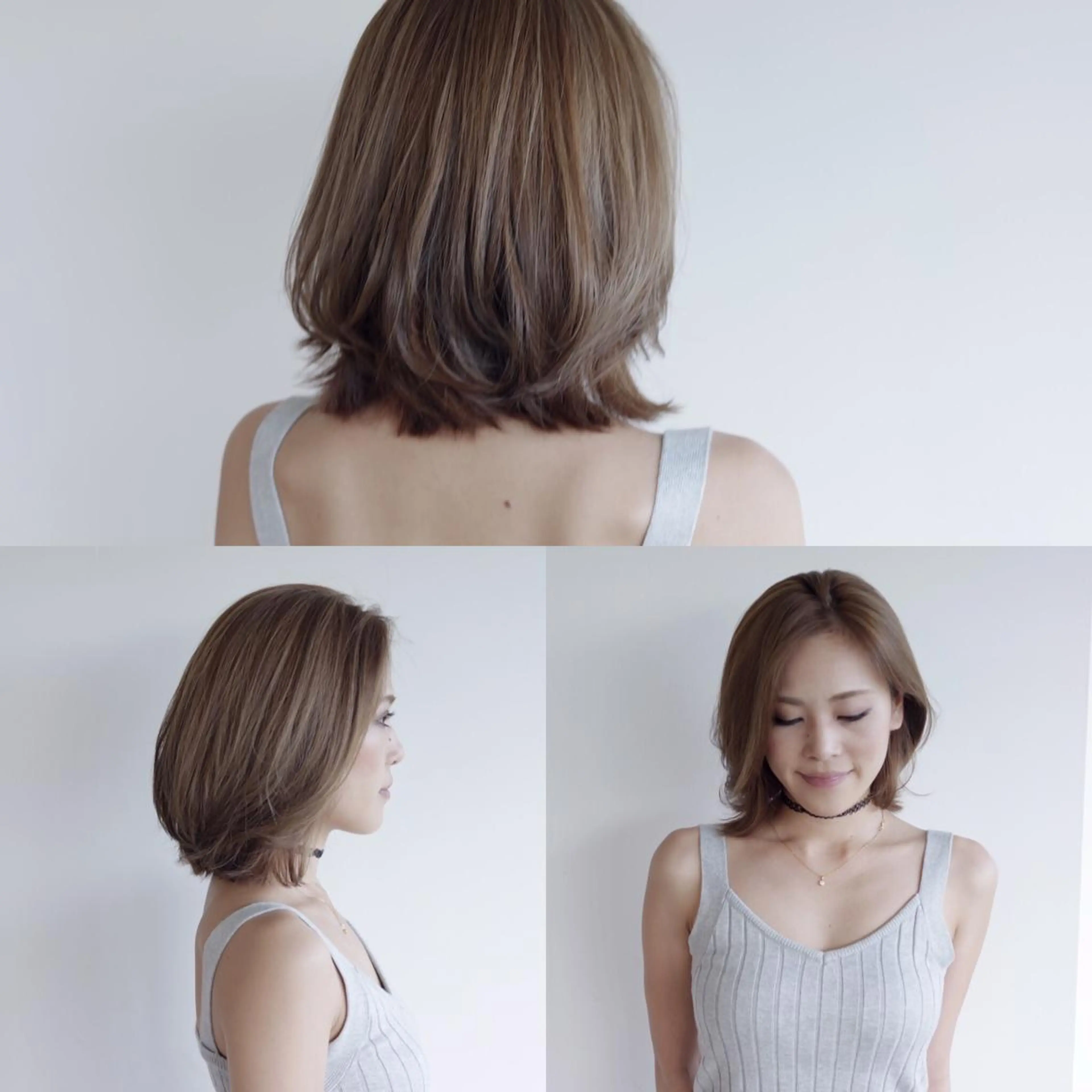 ショート ミディアム セミロング ロング カラー クセ毛お悩みの方 四宮桂佑のヘアスタイル