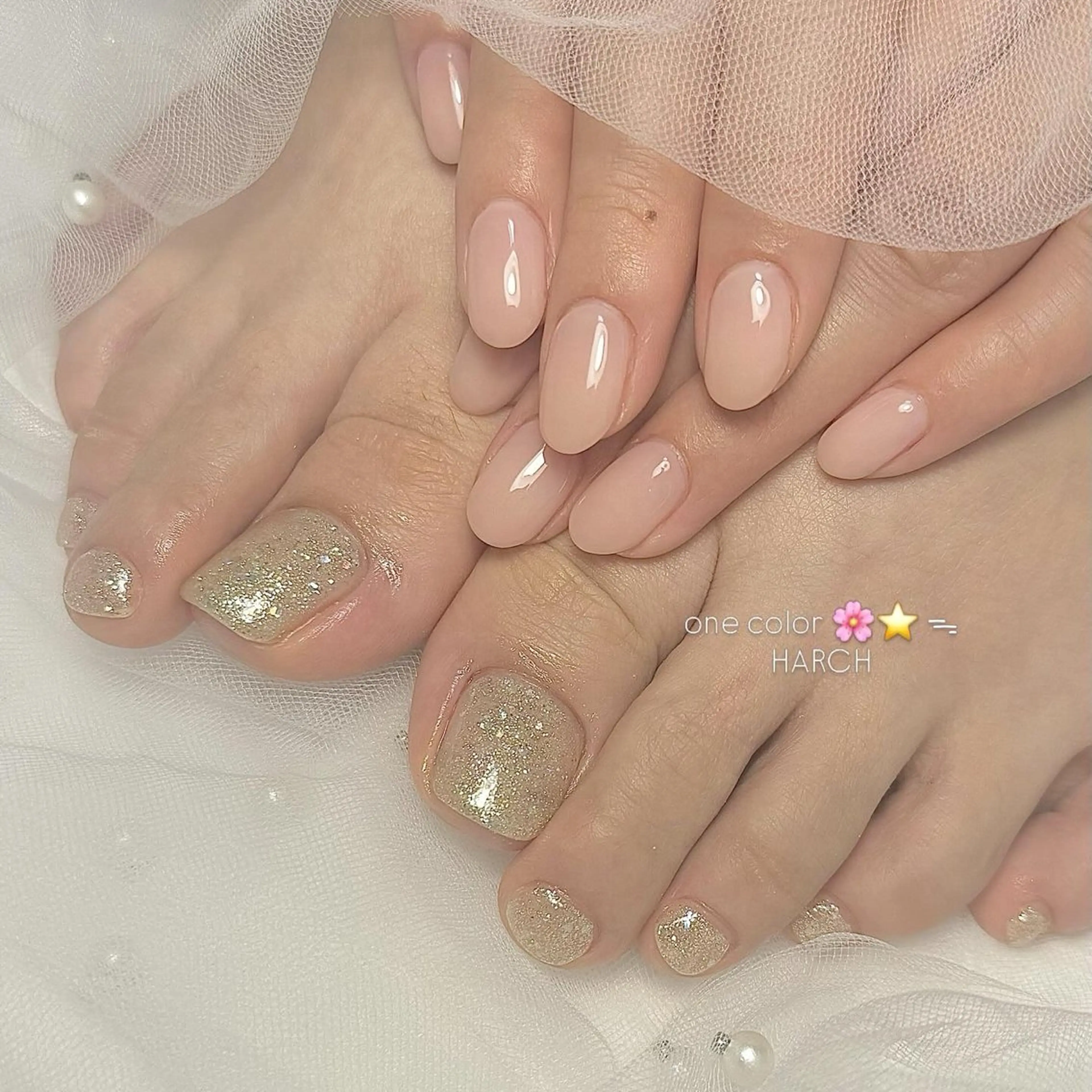 ネイル フットネイル H nailのネイルデザイン