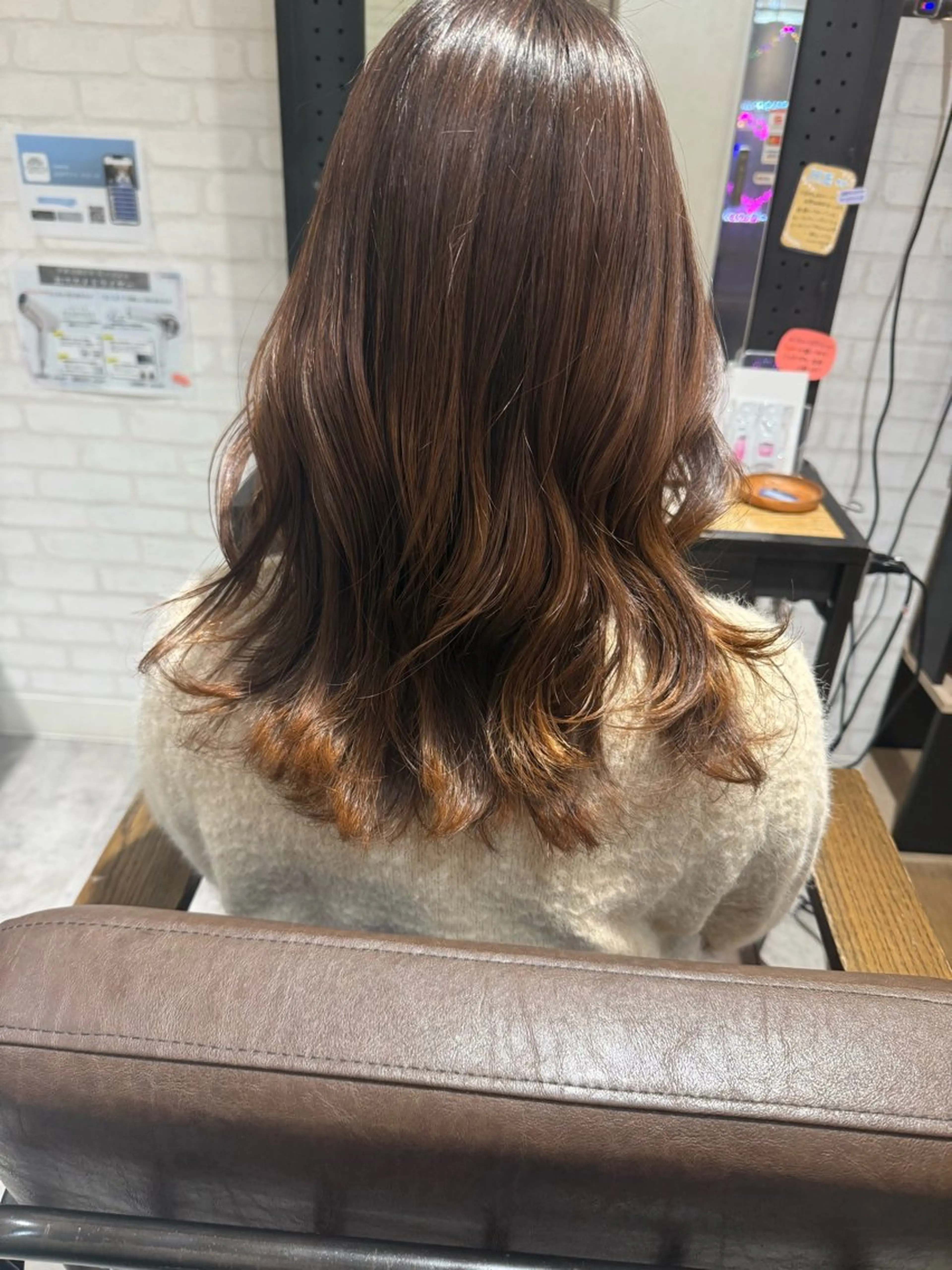 カラー カット ヘアカラー Misaki/坂戸/ 艶カラーのヘアスタイル