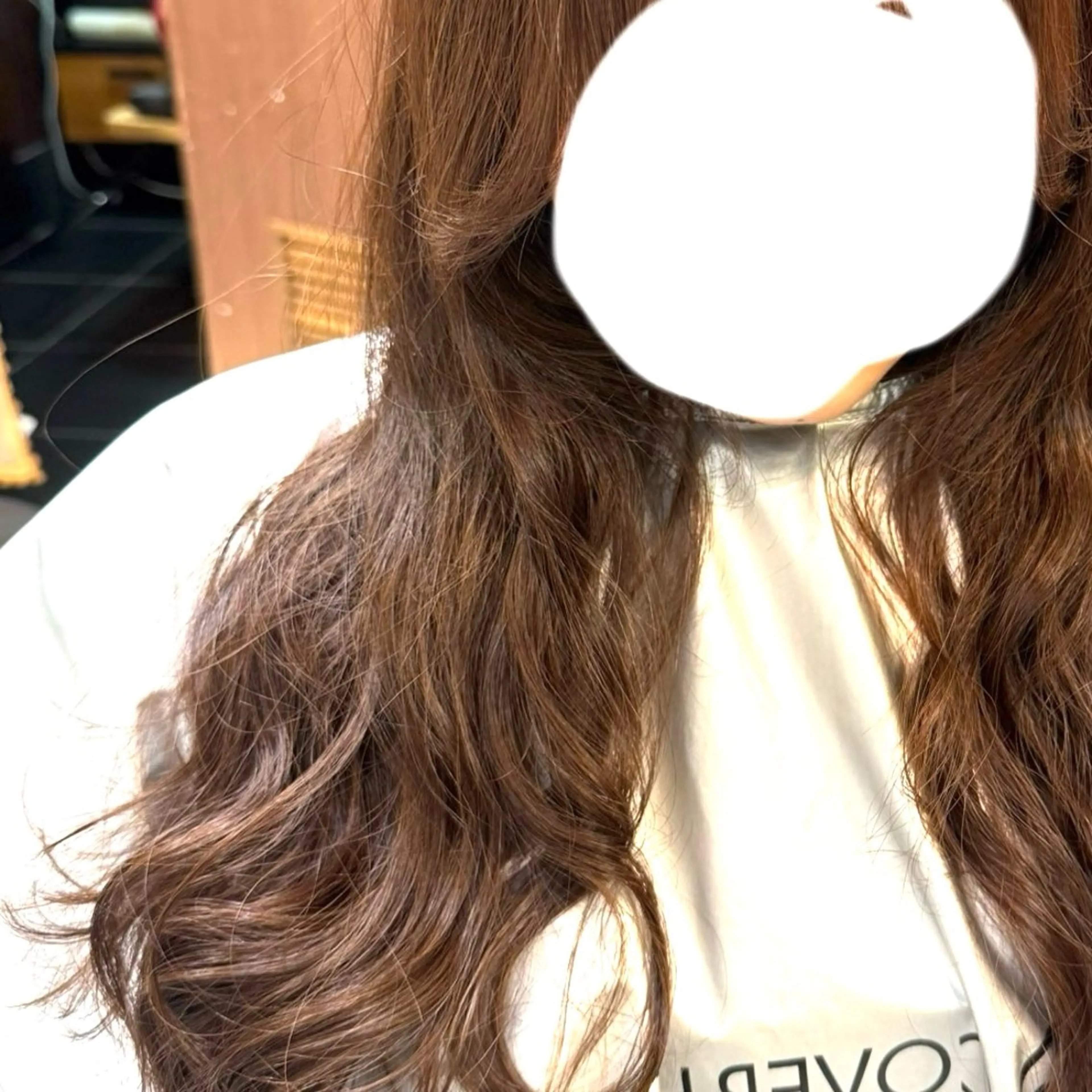 ロング パーマ 似合わせカット トリートメント 💧艶髪ストレート ✨ロング／府川直樹のヘアスタイル