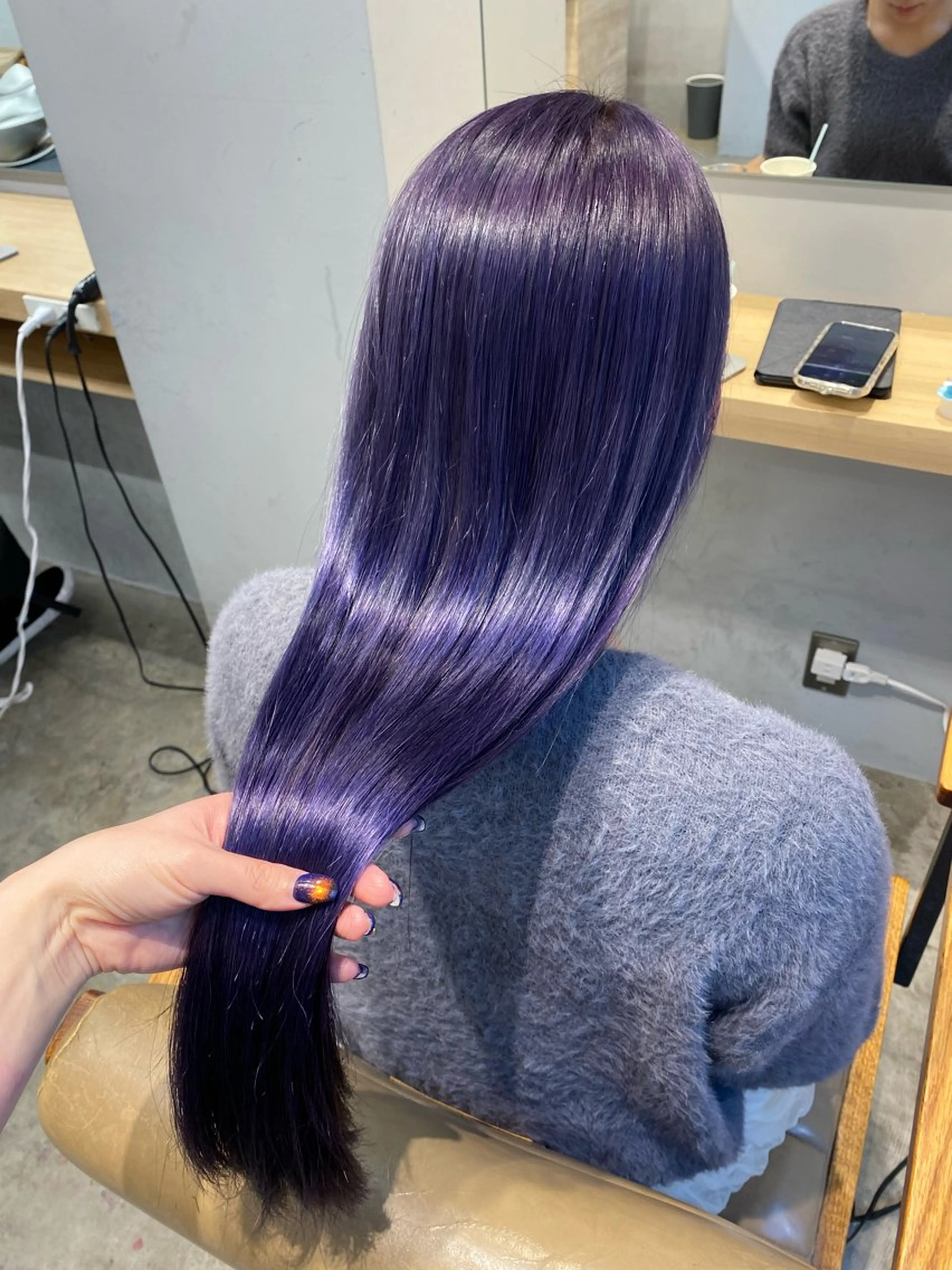 セミロング カラー 🐾Libero🐾 柏　KONOMIのヘアスタイル