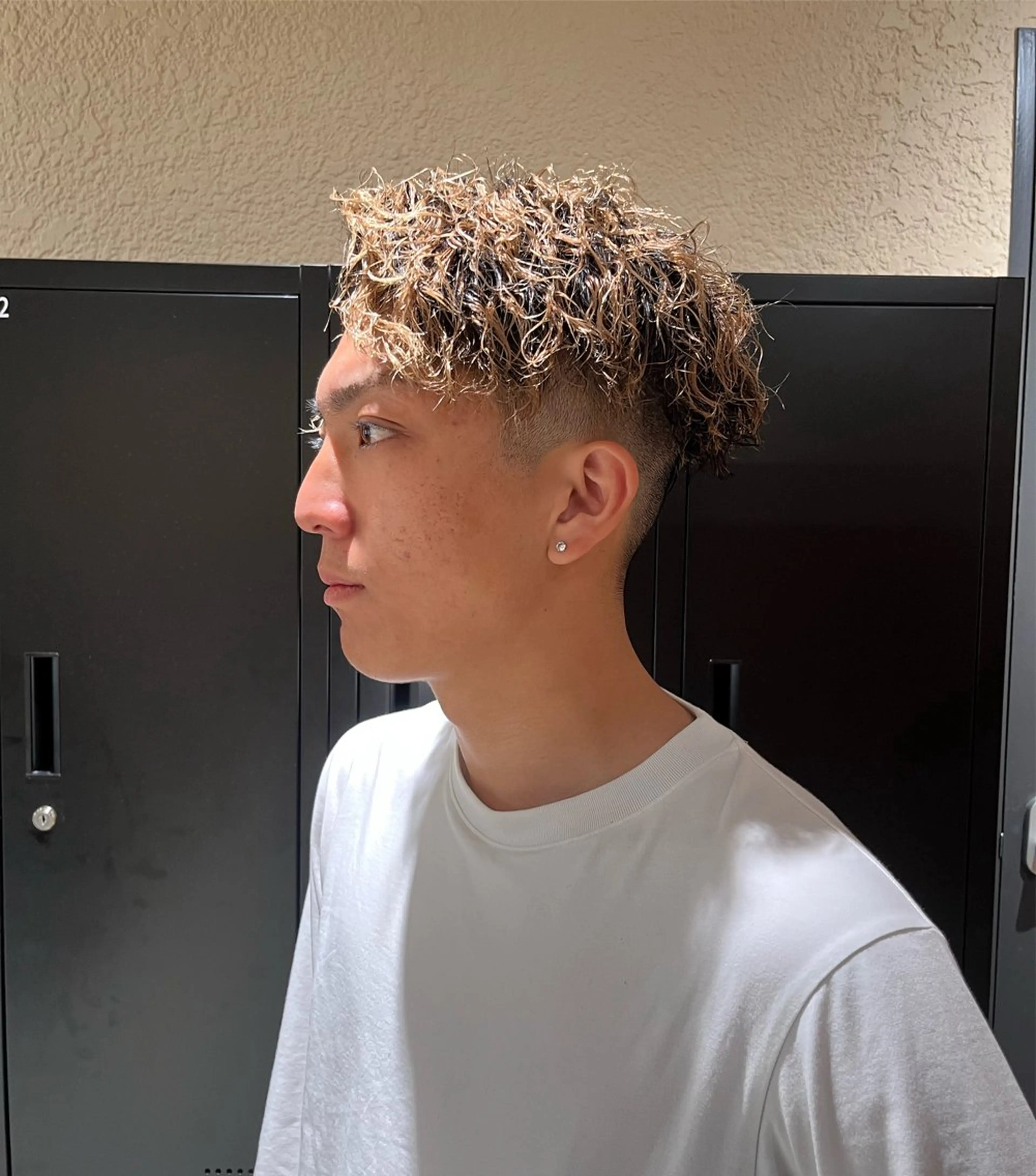 メンズ カット パーマ 🏅EIGHT難波/ 【店長】タモツのヘアスタイル