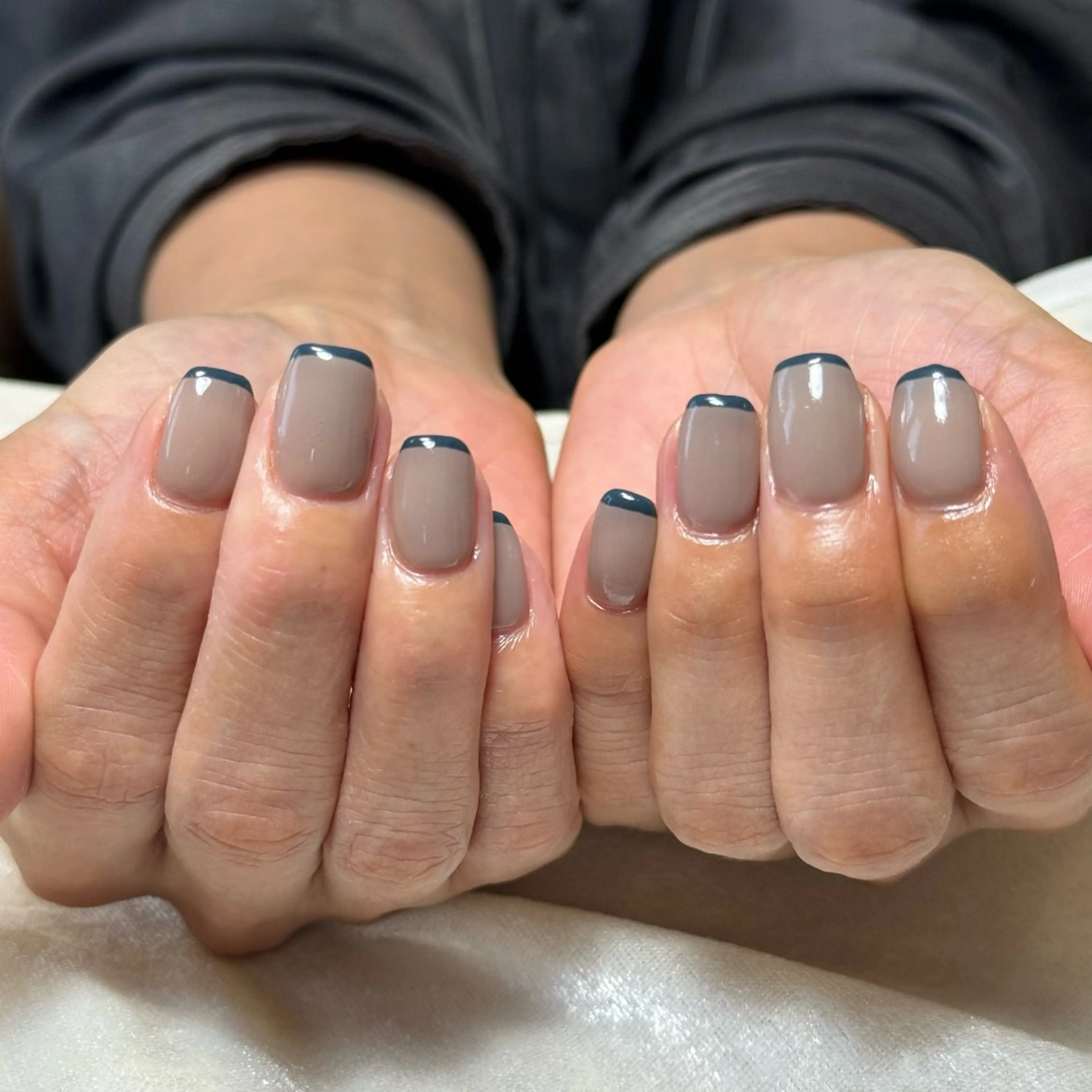 ネイル フレンチネイル Hana_ Rieのネイルデザイン