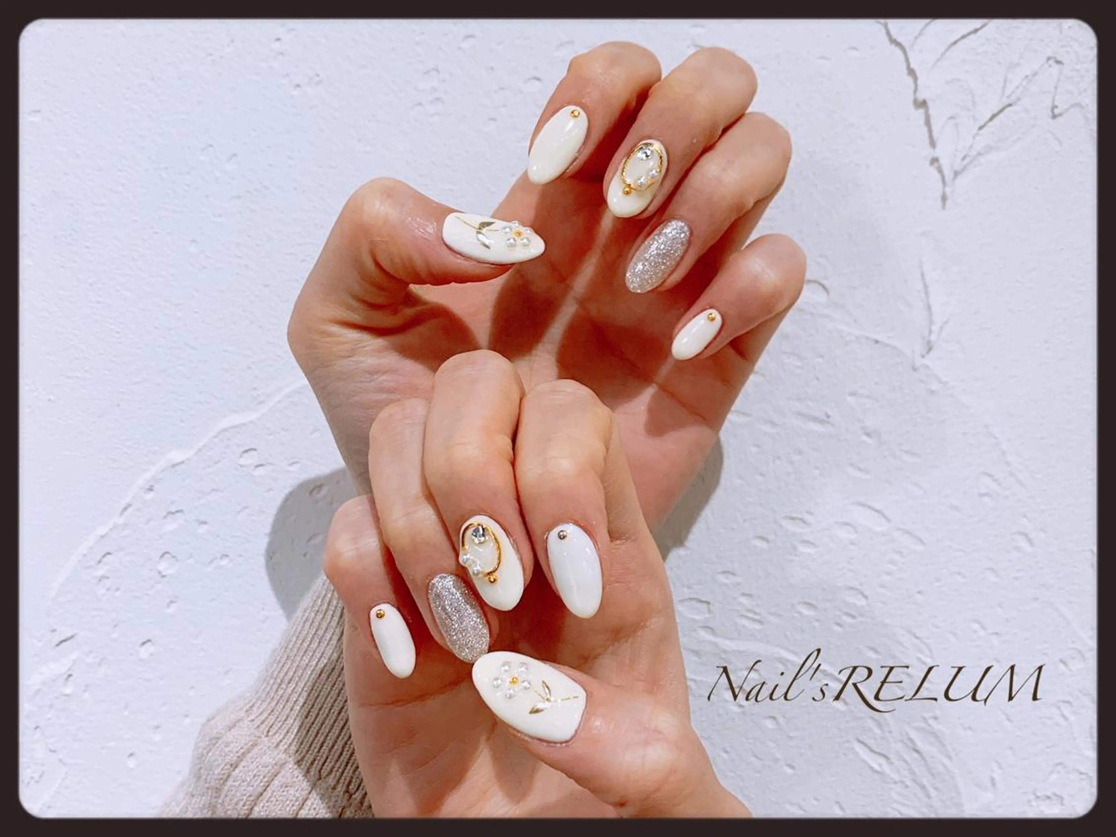 ネイル 持ち込み THECOLORS所属・近貞 莉奈のネイルデザイン