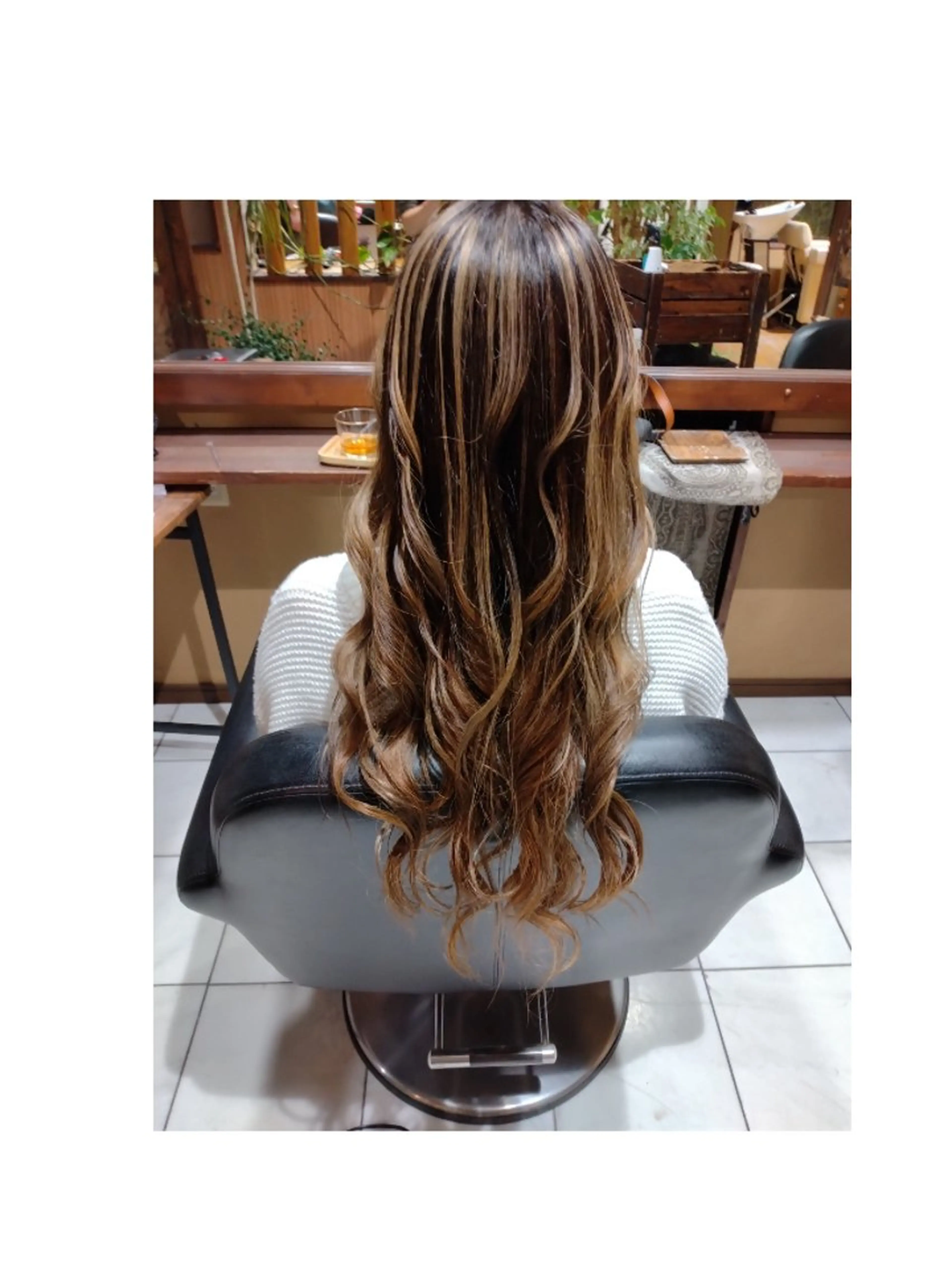 ロング カラー ヘアーサロン  ジュエル所属・青山 早智子のヘアスタイル