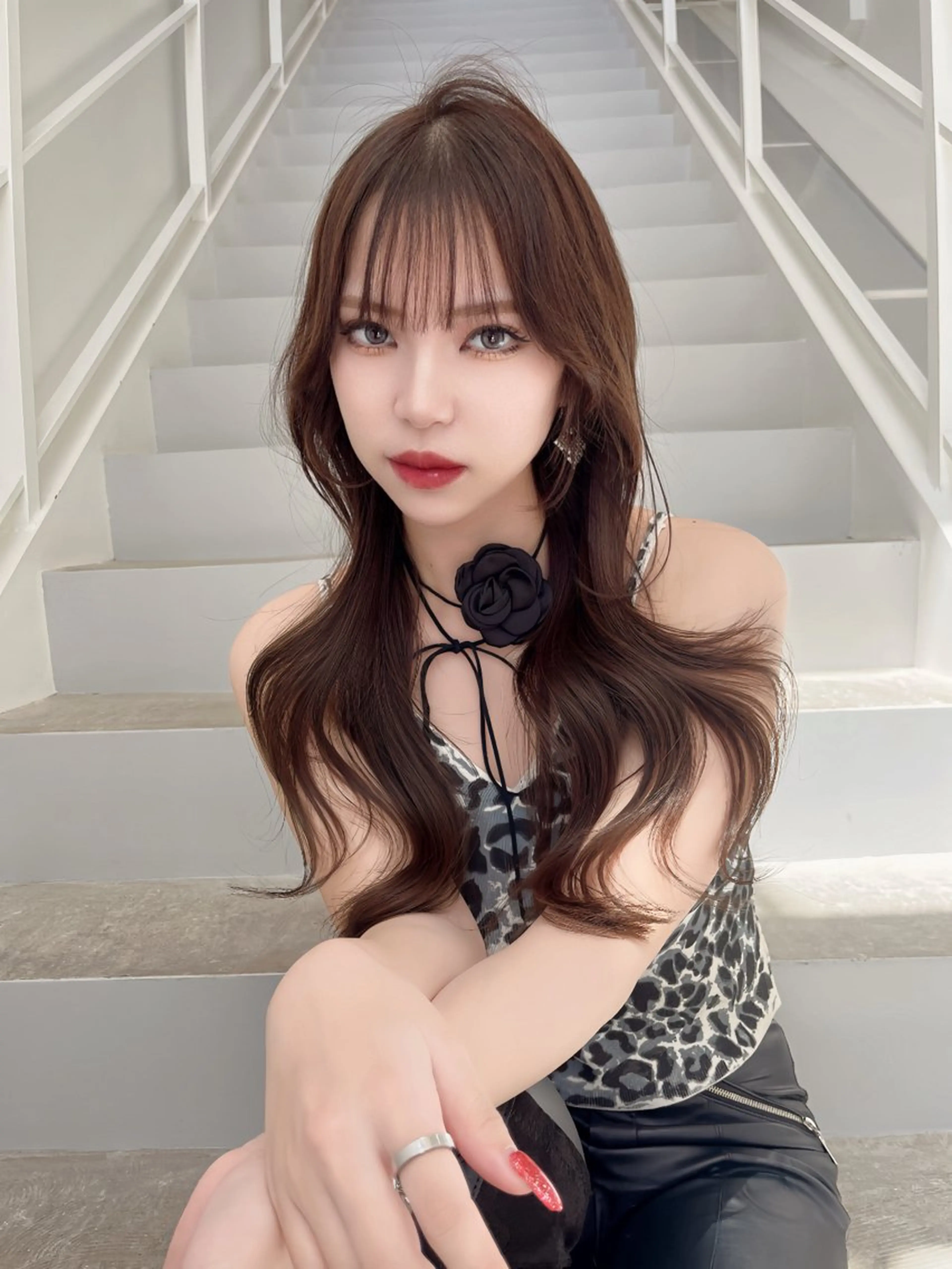 ロング カラー 韓国ヘア/髪質改善 TAKAHIROのヘアスタイル