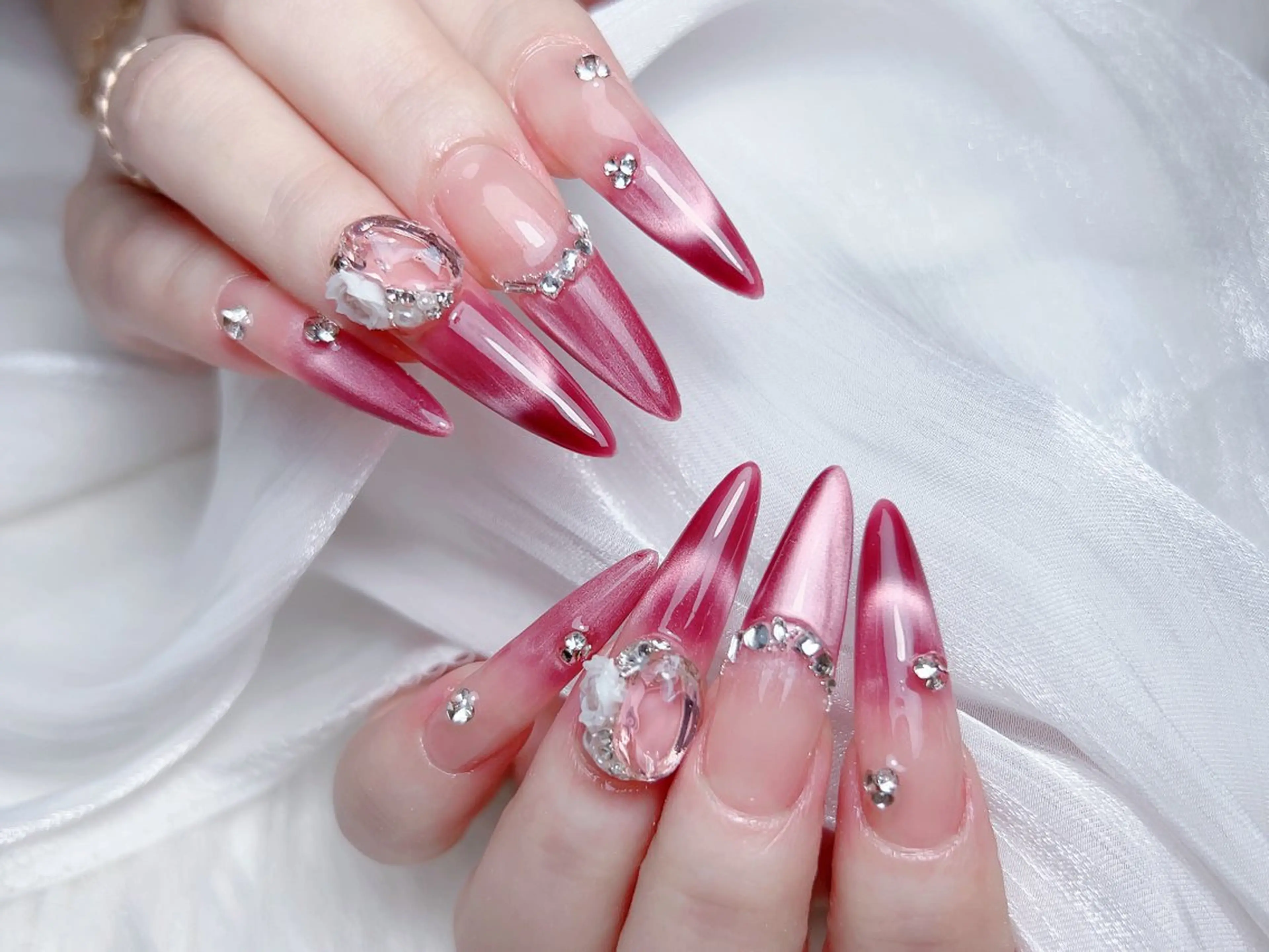 ネイル M🌷nail 長さだし専門店のネイルデザイン