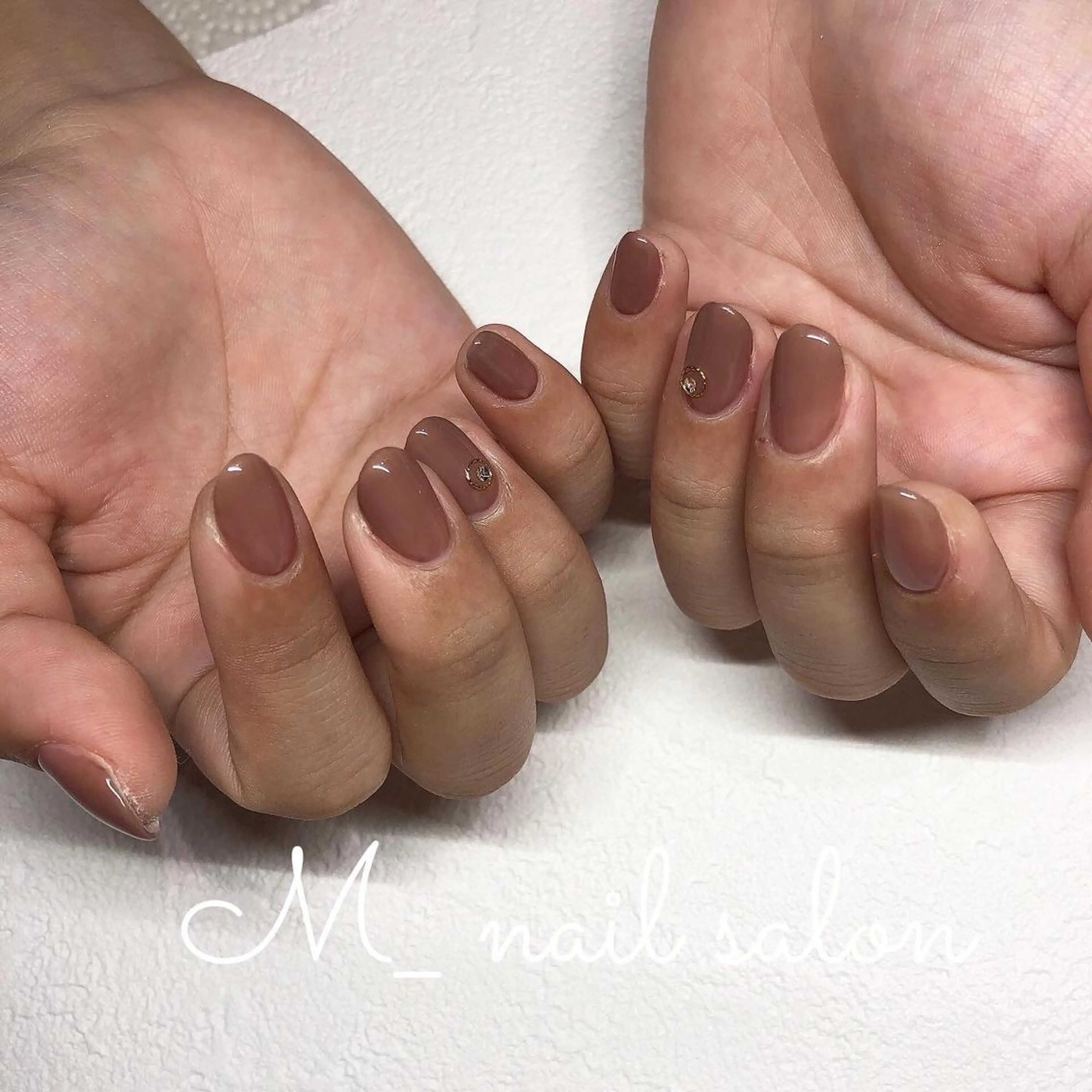 ネイル ワンカラーネイル M_nail salon所属・M_ nail salonのネイルデザイン