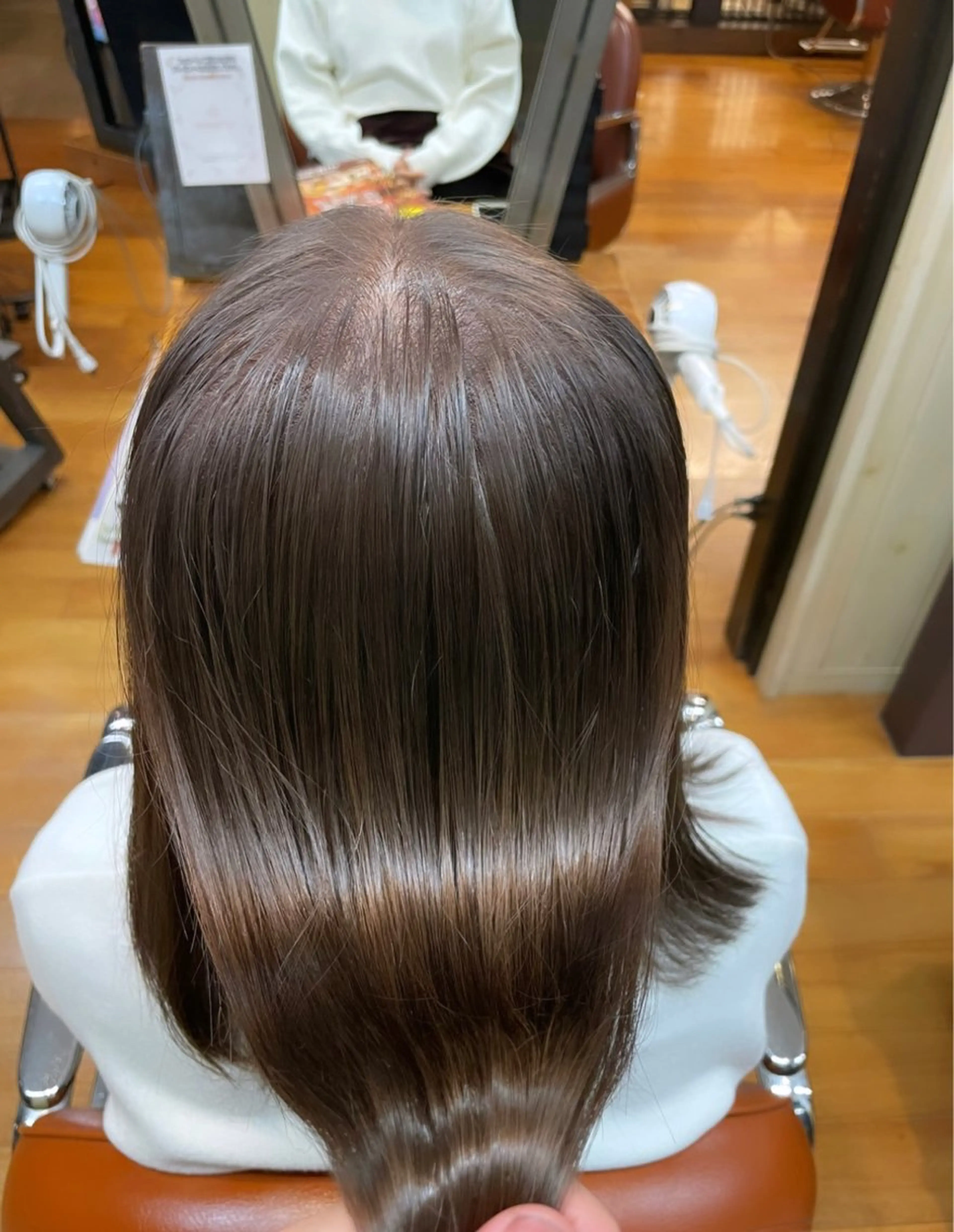 ミディアム カラー ベージュカラー ピンクカラー ピンクベージュ ホワイトピンク ホワイトピンクベージュ ayaka |トレンドヘアのヘアスタイル