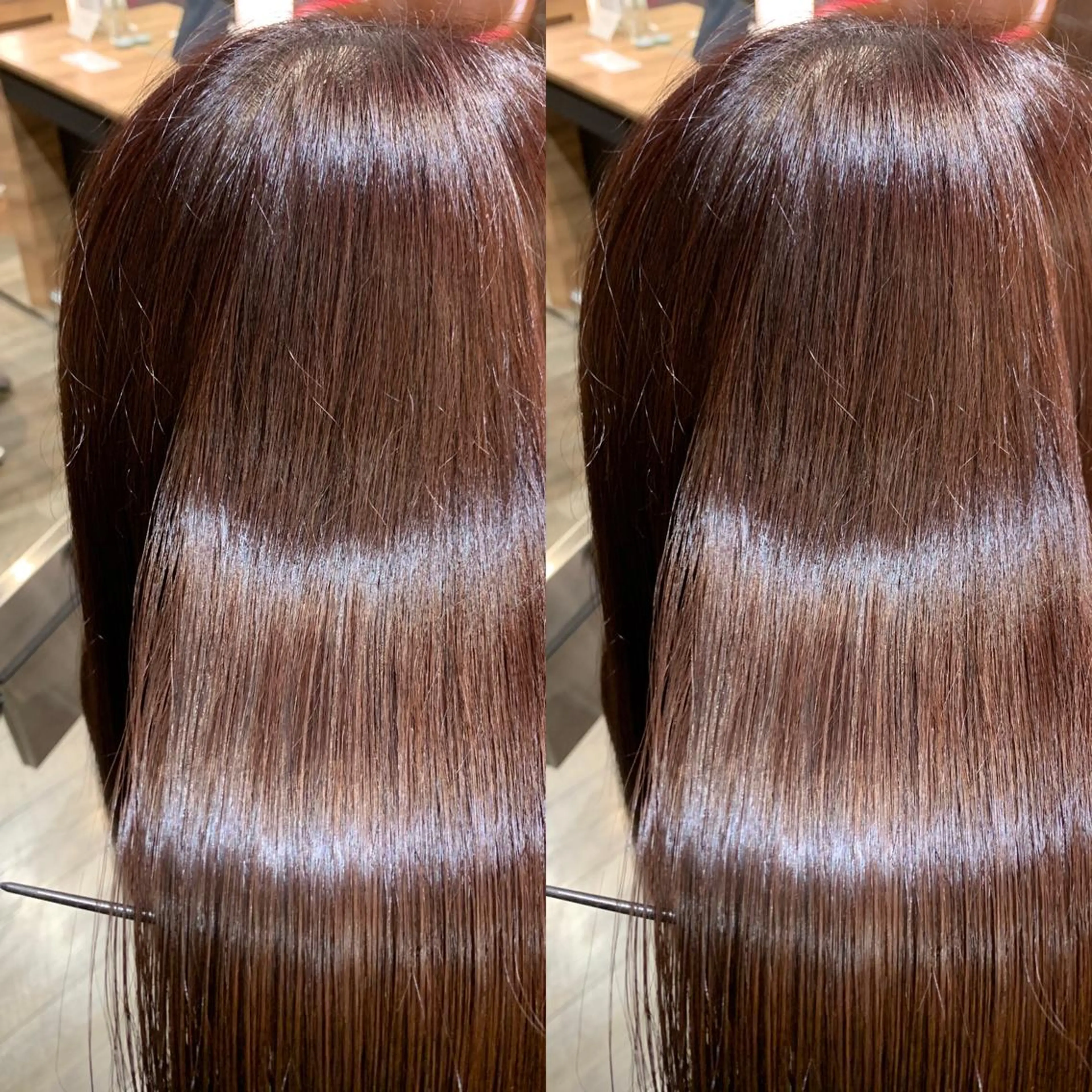 ミディアム カラー 縮毛矯正/髪質改善/ 石橋代智のヘアスタイル