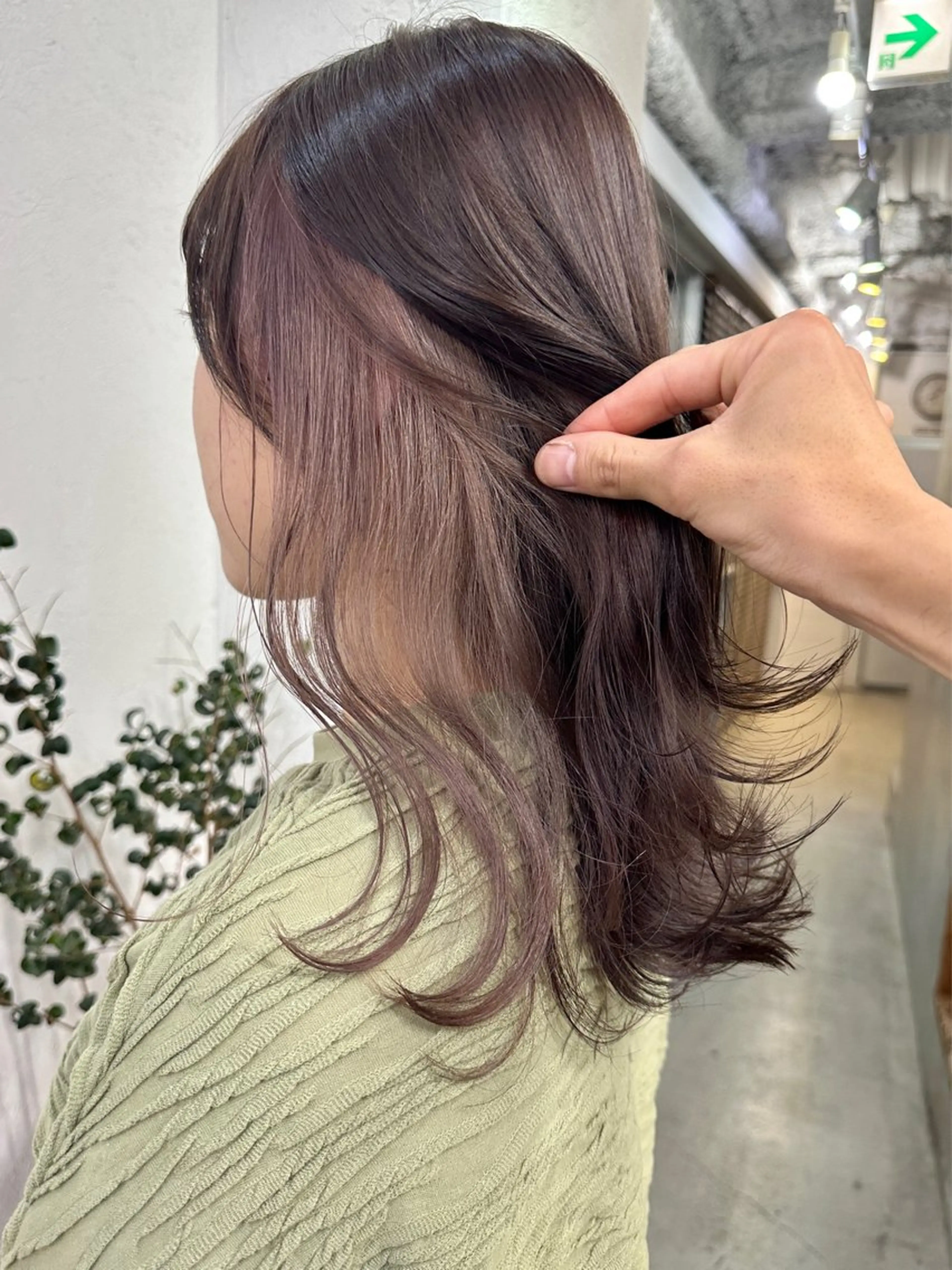 カラー カット ヘアカラー トリートメント ブリーチダブルカラー 【koide】のヘアスタイル