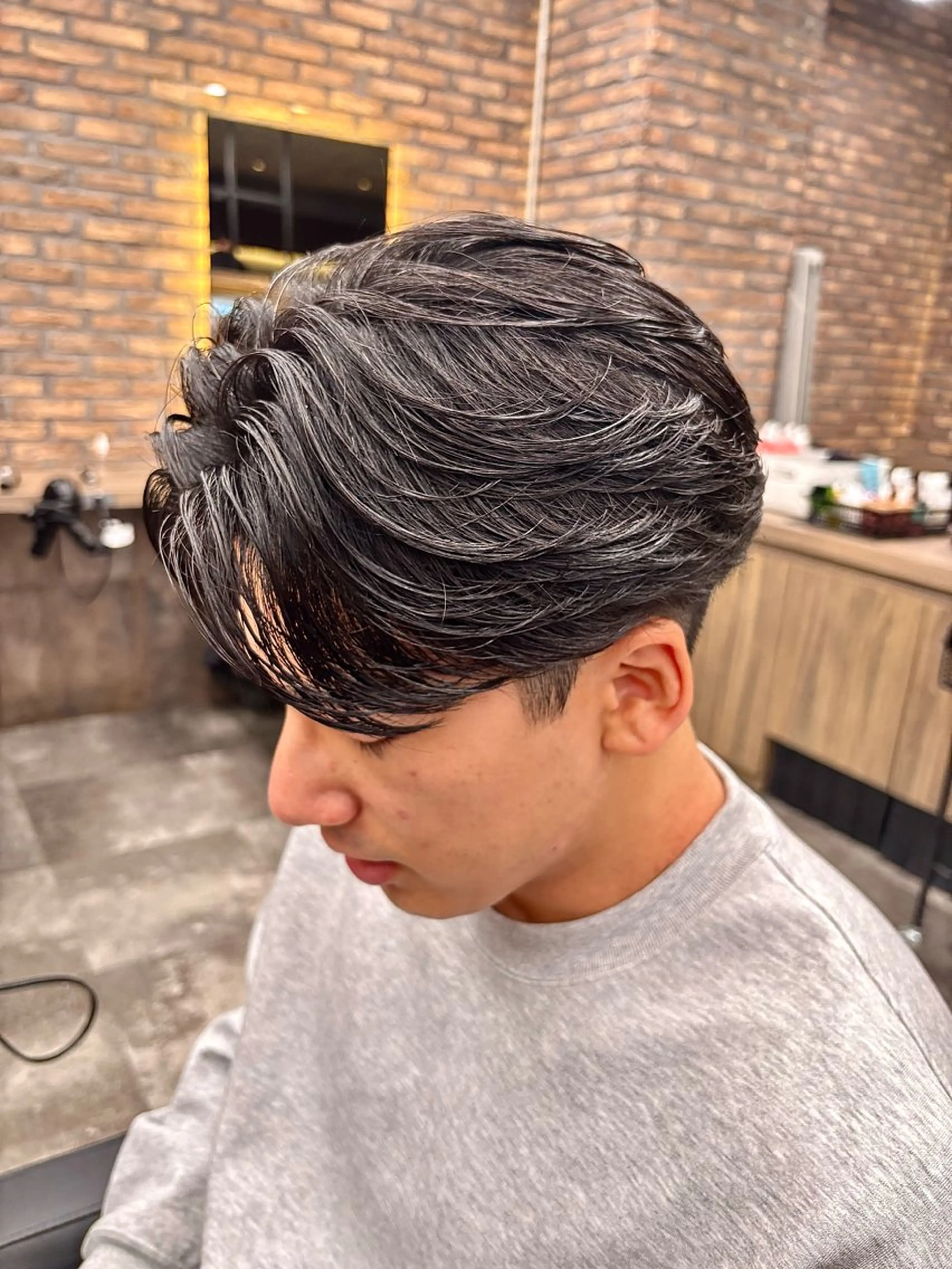 メンズ カット パーマ フェザーパーマ職人 🪽yutoのヘアスタイル