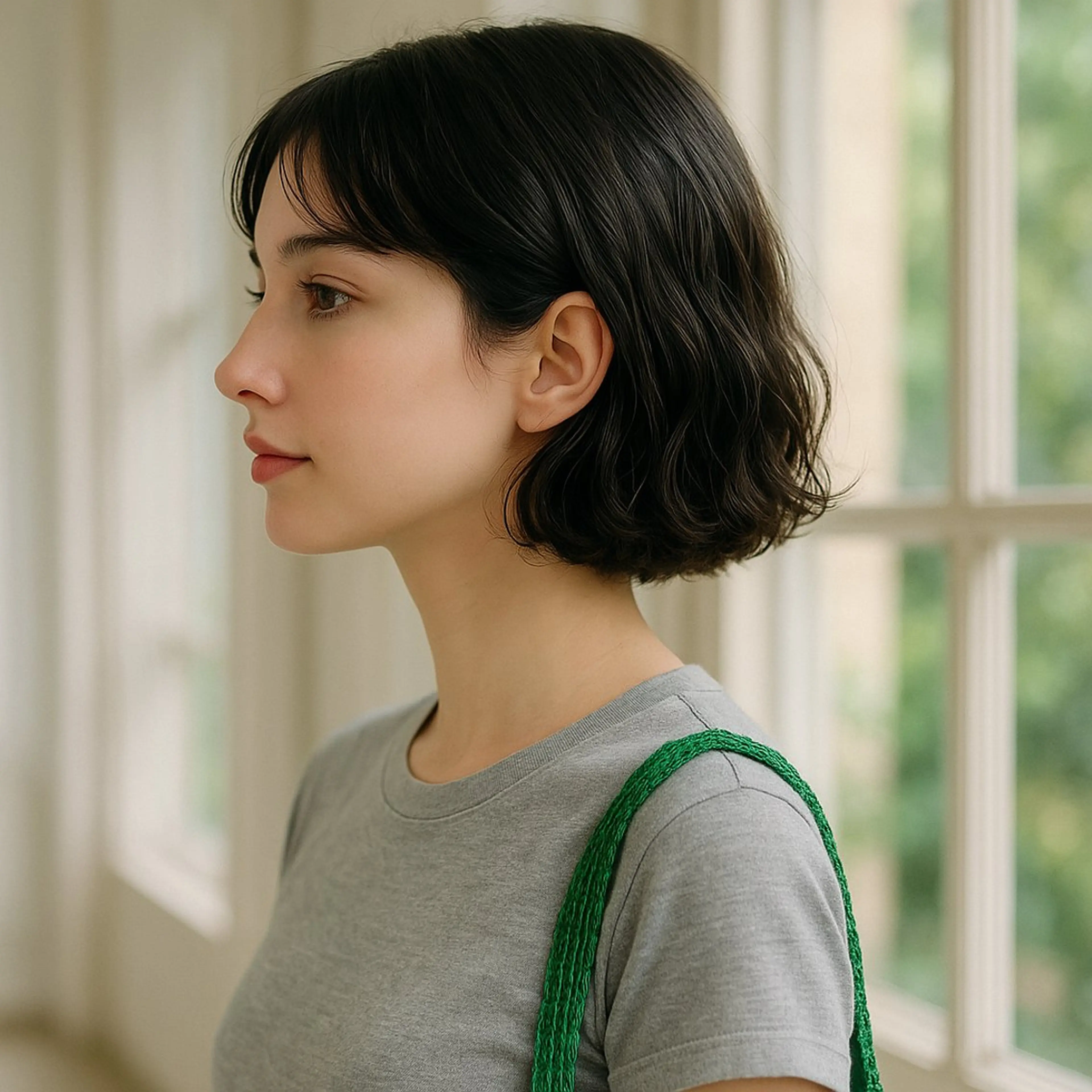 ショート パーマ ボブ 縮毛矯正/ハイトーン /パーマ/前原汐🎐のヘアスタイル