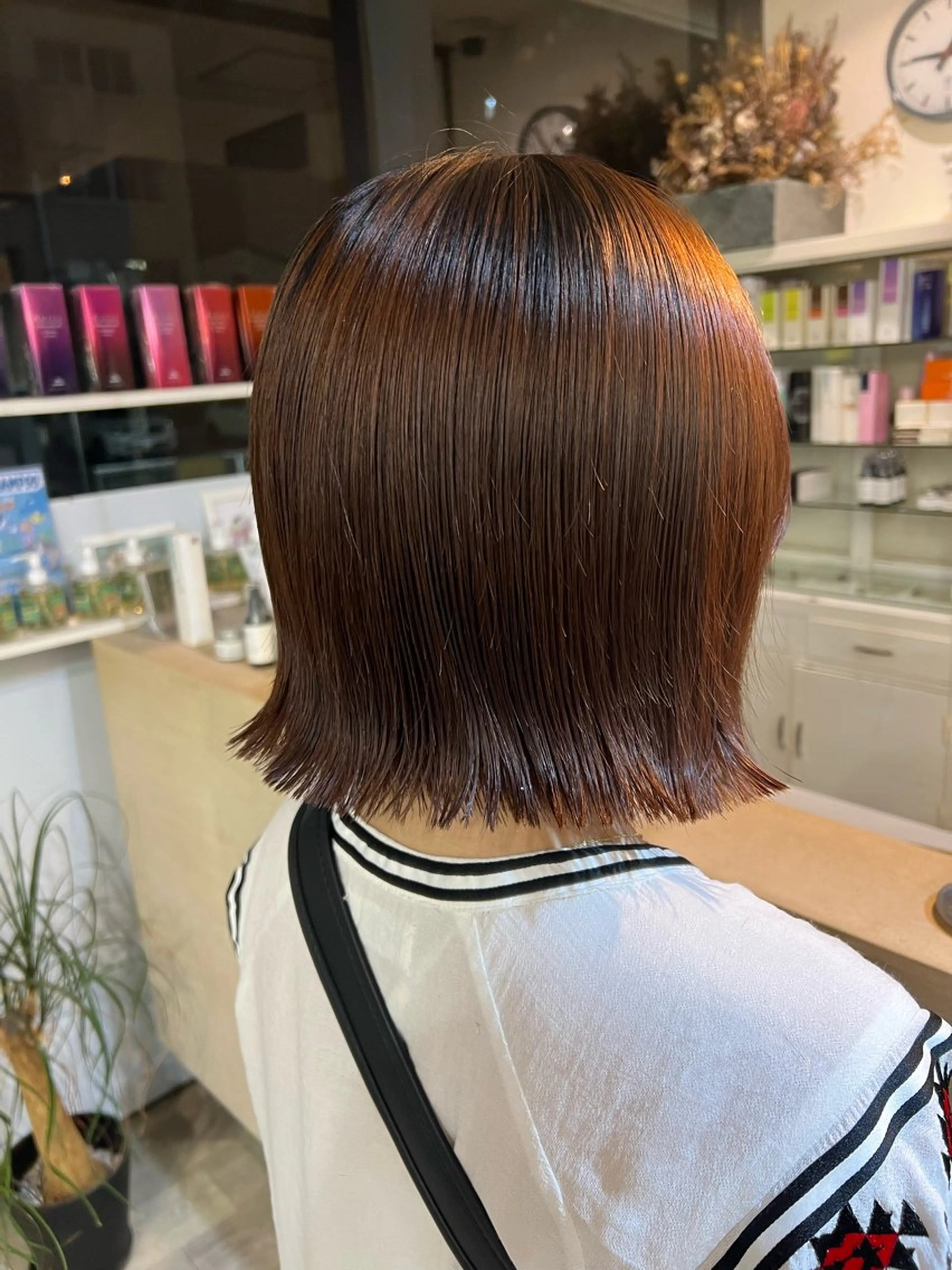 ミディアム 外ハネヘア yuuna. 🪽のヘアスタイル