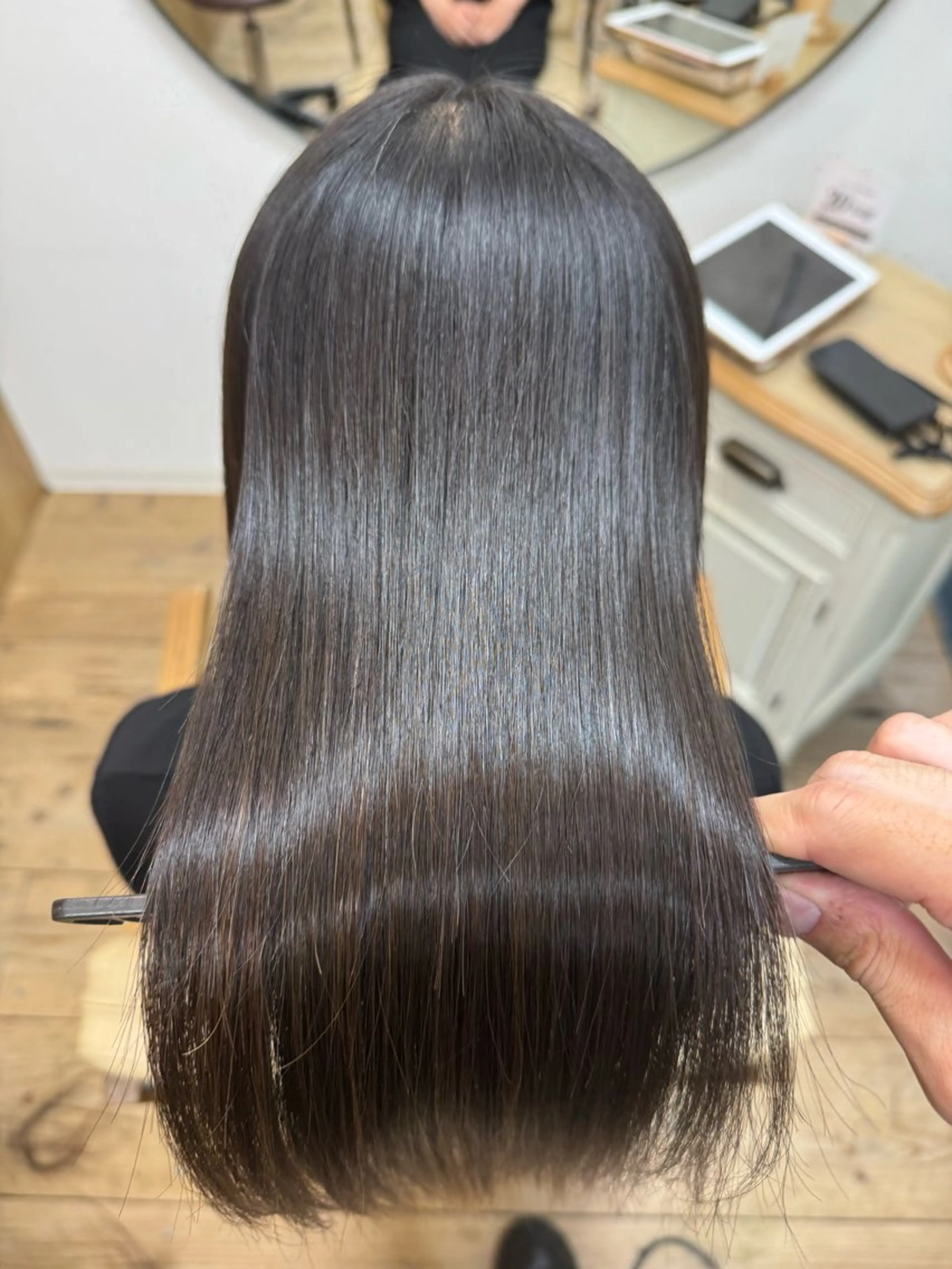 セミロング cuore所属・藤原 裕希のヘアスタイル