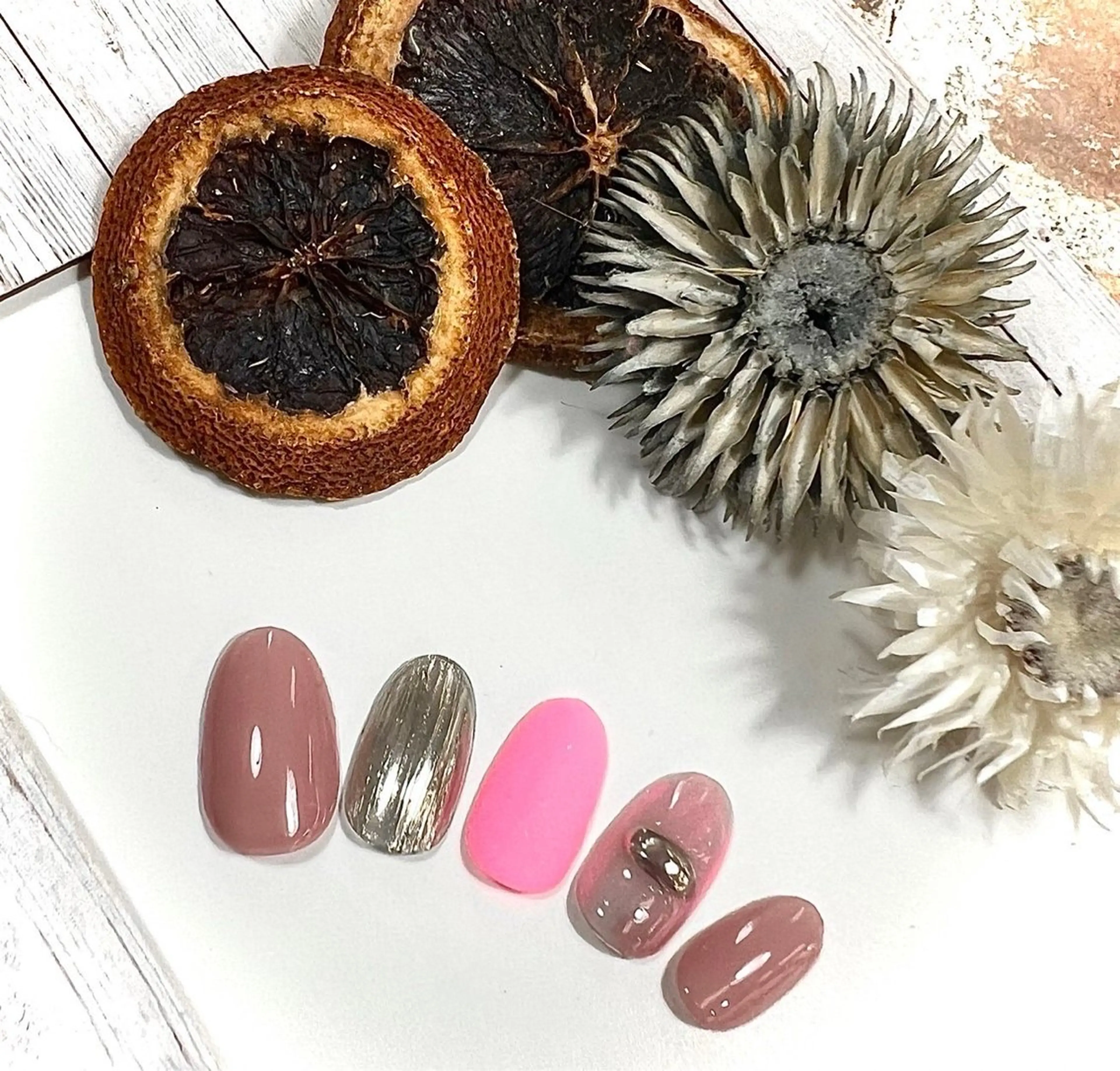 ネイル ⭐︎休業中の練習⭐︎ JNA認定講師髙橋のネイルデザイン