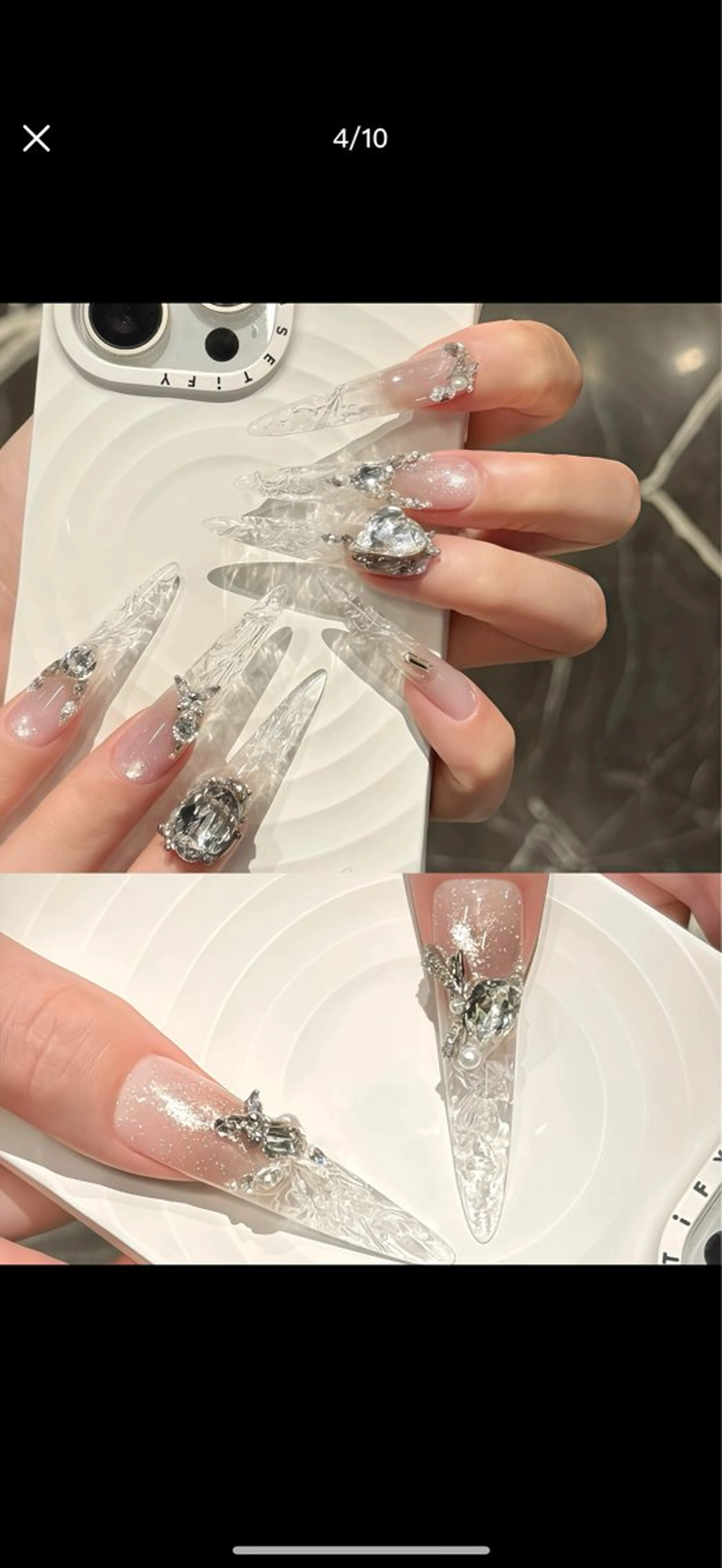 ネイル ハンドネイル 長さだし専門店 M2 rikaのネイルデザイン