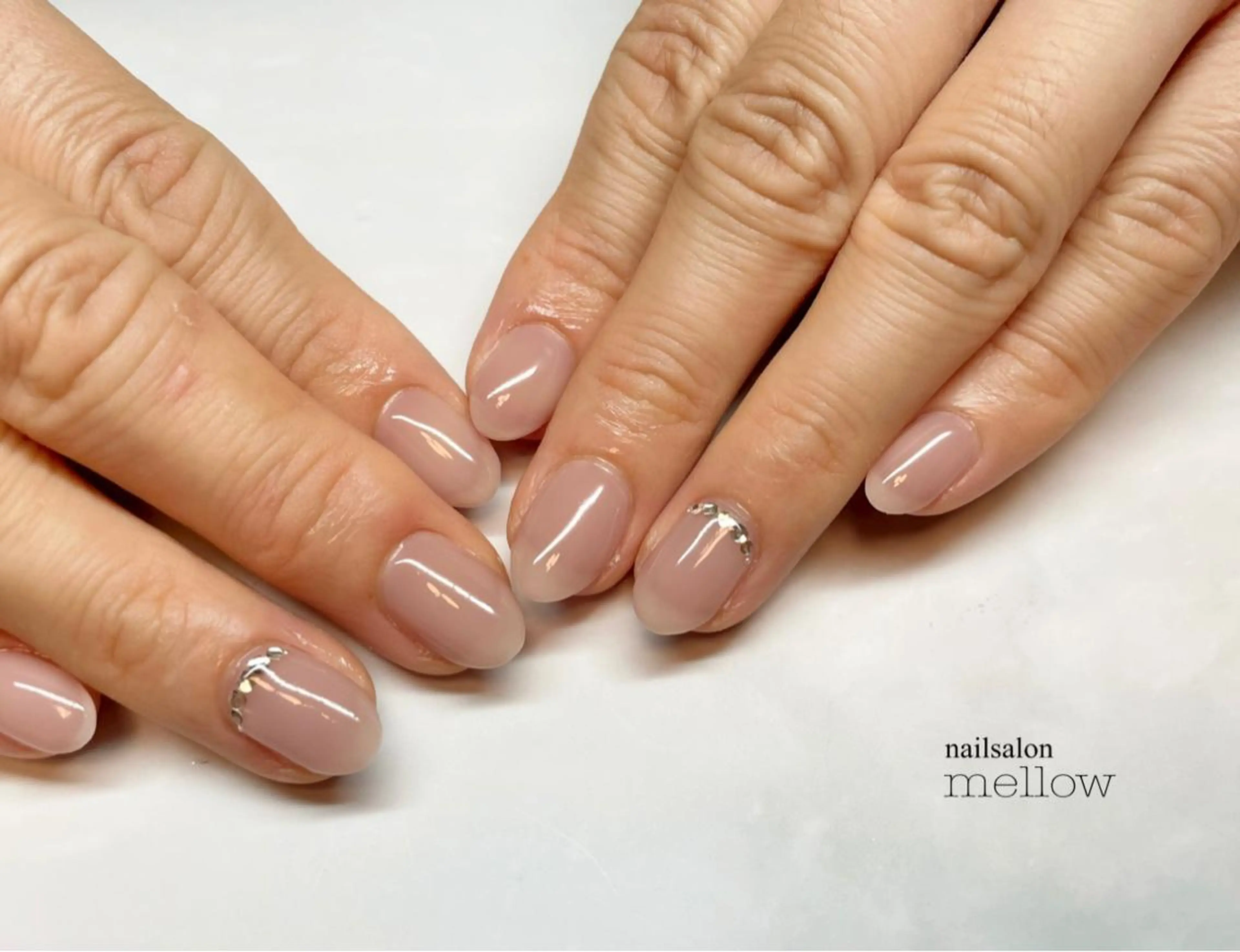 ネイル パープル 大山 浩美のネイルデザイン