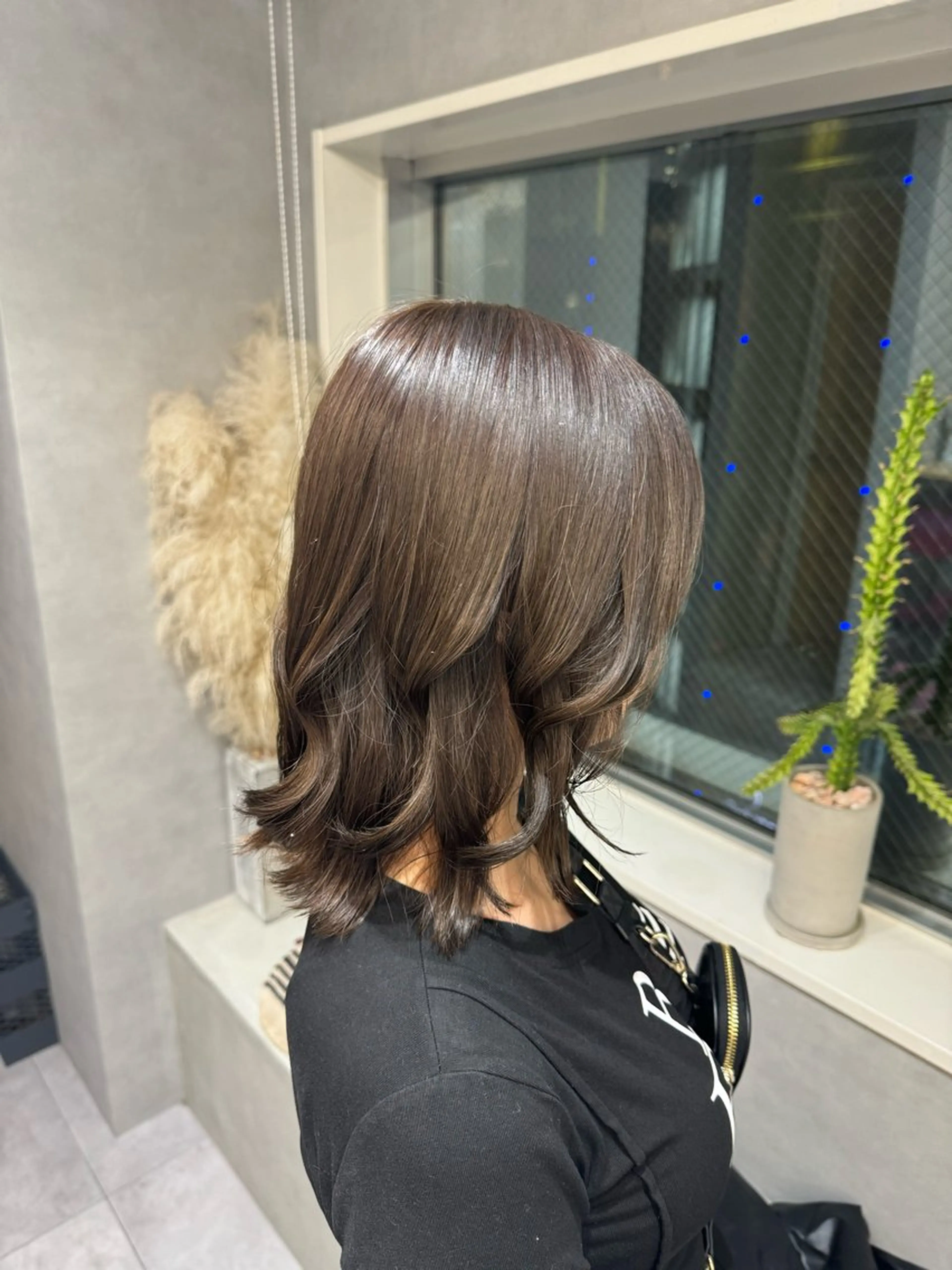 カラー ベージュカラー ヘーゼル NAO/ 髪質改善/艶カラーのヘアスタイル