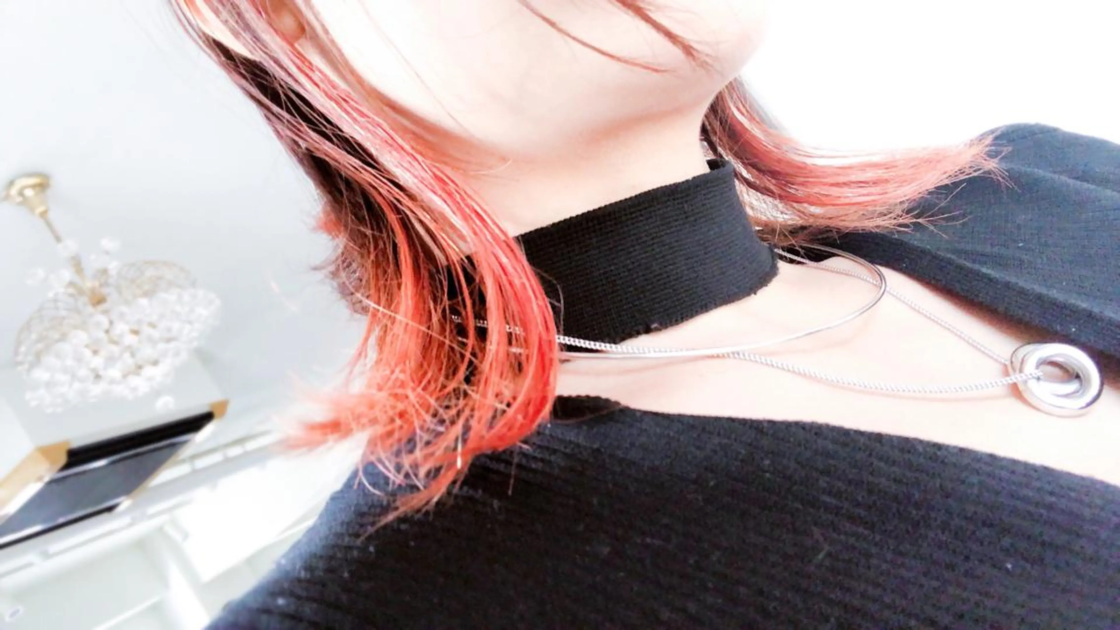 ミディアム カラー パーマ ヘアアレンジ メンズ ヘアカラー ヘアセット 表参道Lise おおいしおりのヘアスタイル