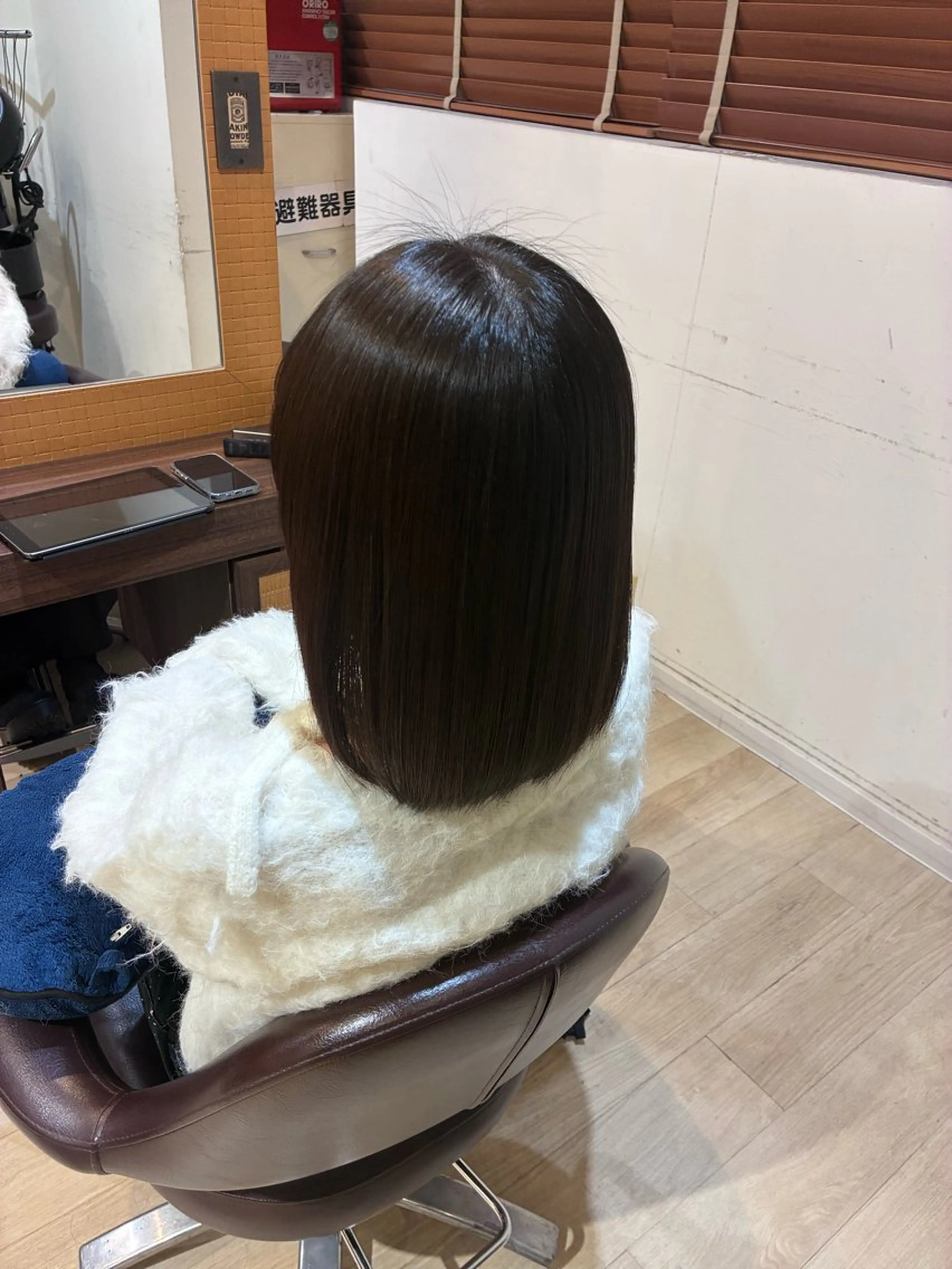 ショート 縮毛矯正 トリートメント Orque kazuneのヘアスタイル