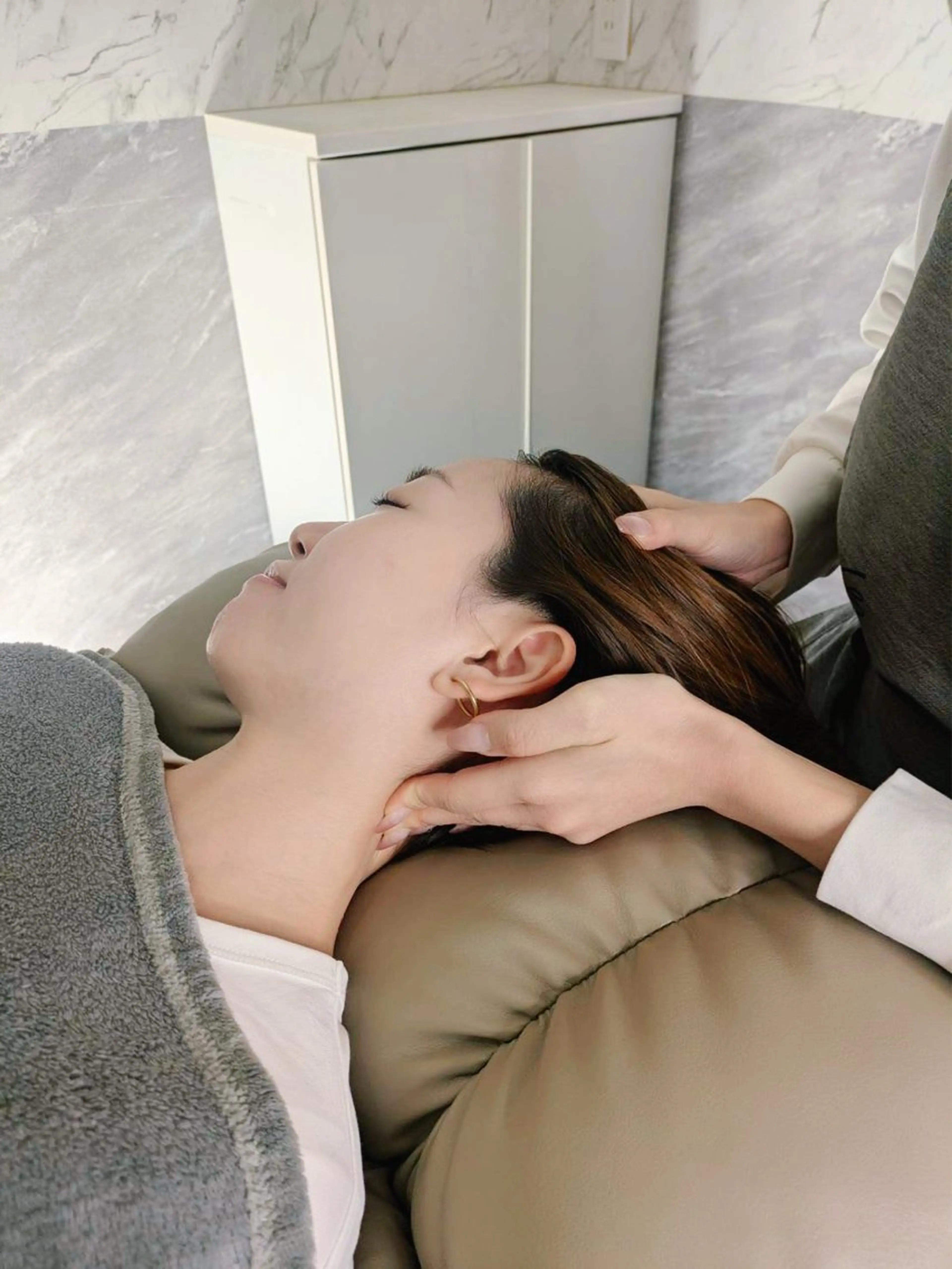 首肩コリでお悩みの方に𖤐ˊ˗ドライヘッドスパ50分🍀初回限定🍀の写真