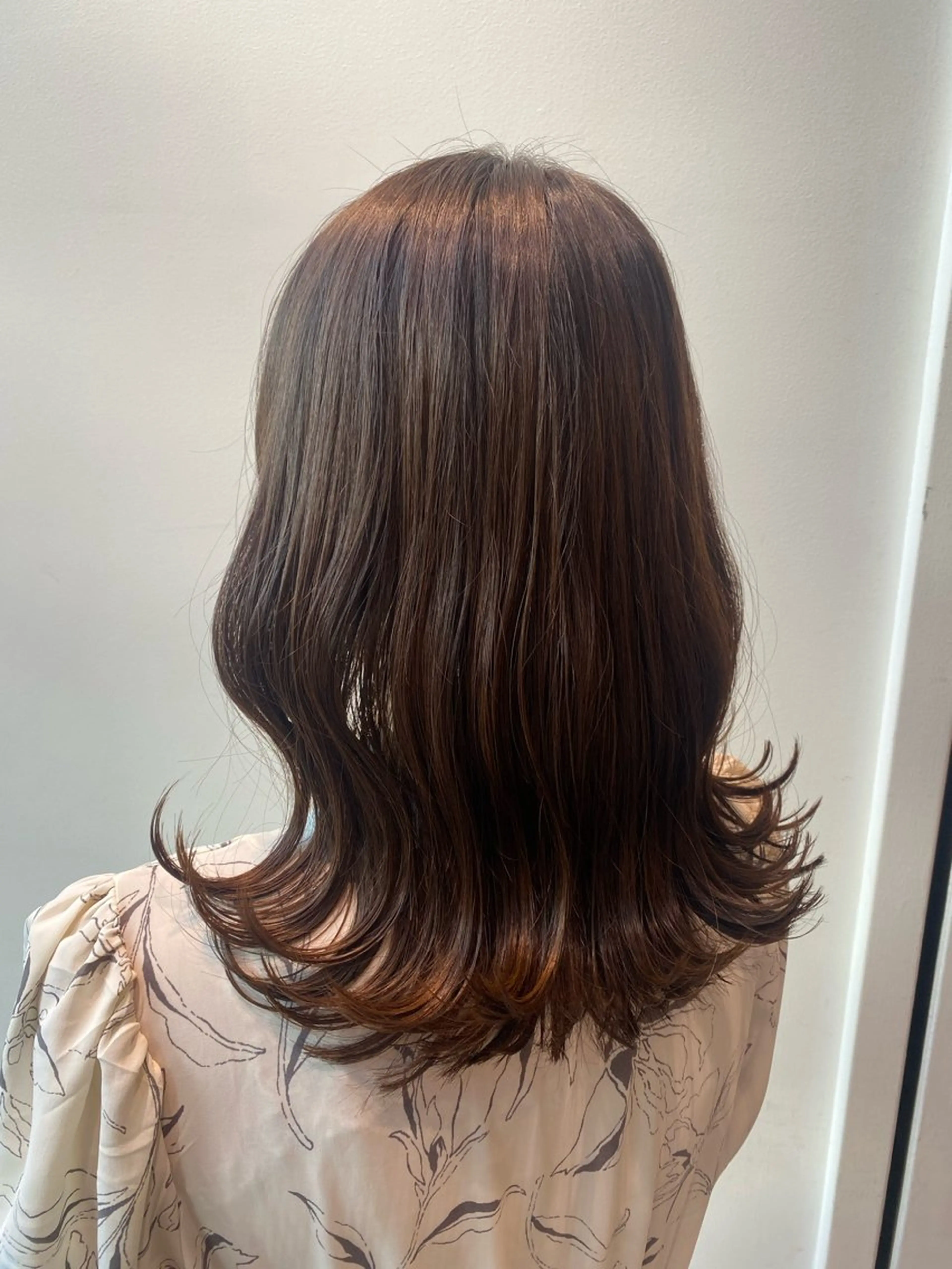ミディアム 銀座/髪質改善/韓国 カラー🍓原田侑依のヘアスタイル