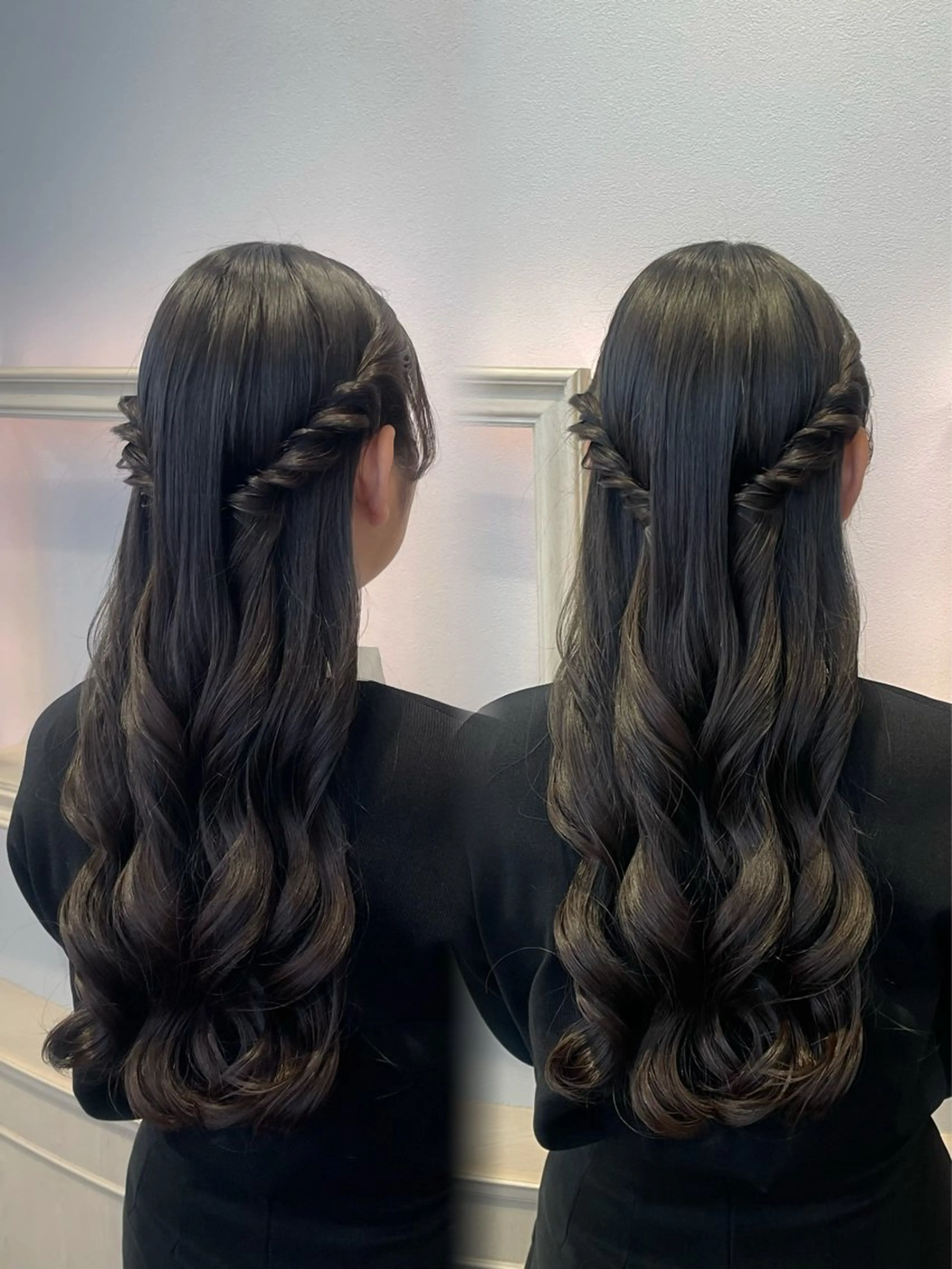 ロング ヘアアレンジ ヘアセット 横浜アレンジ/メンズ カット/yuukaのヘアスタイル