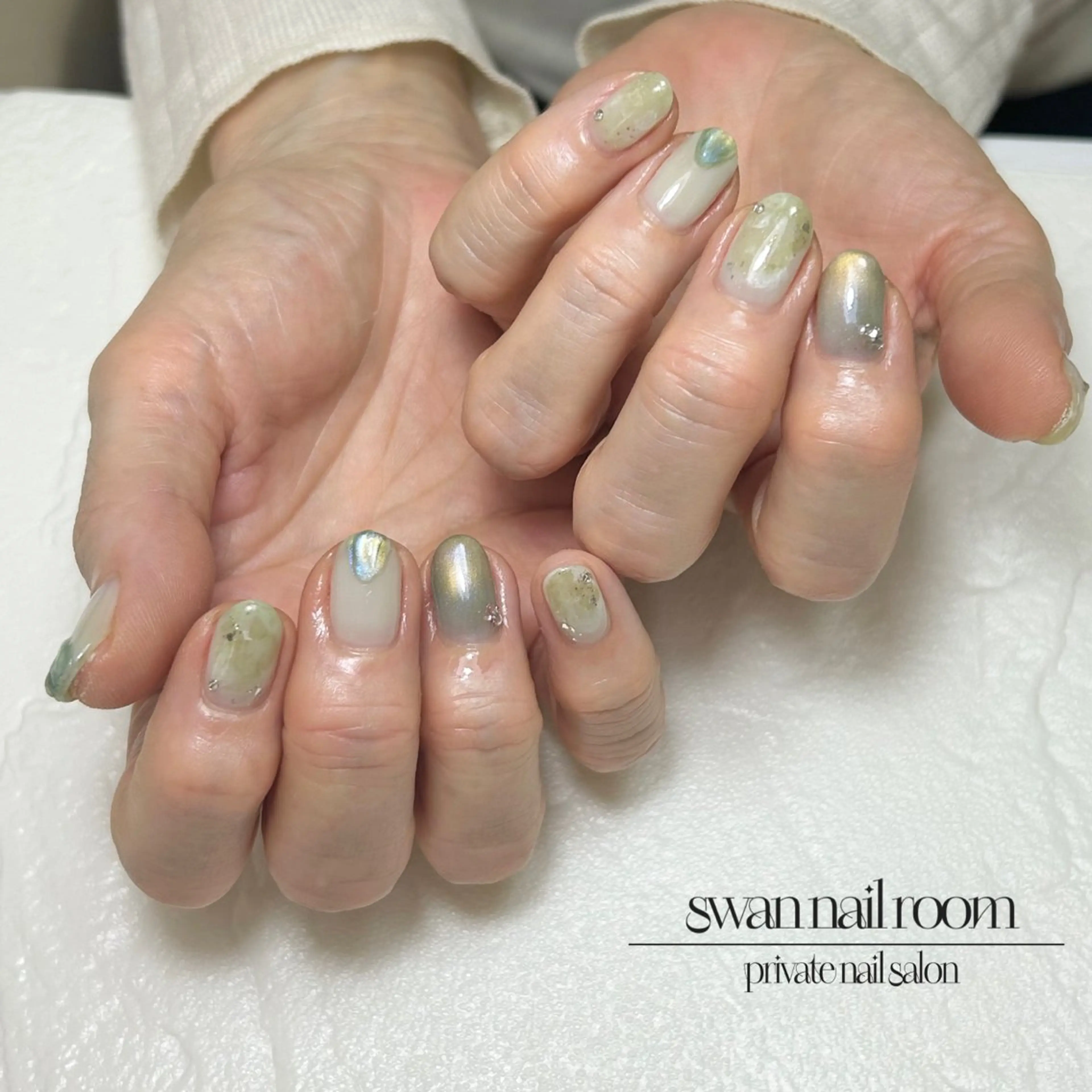 ネイル swan  nail room所属・swan nail roomのネイルデザイン